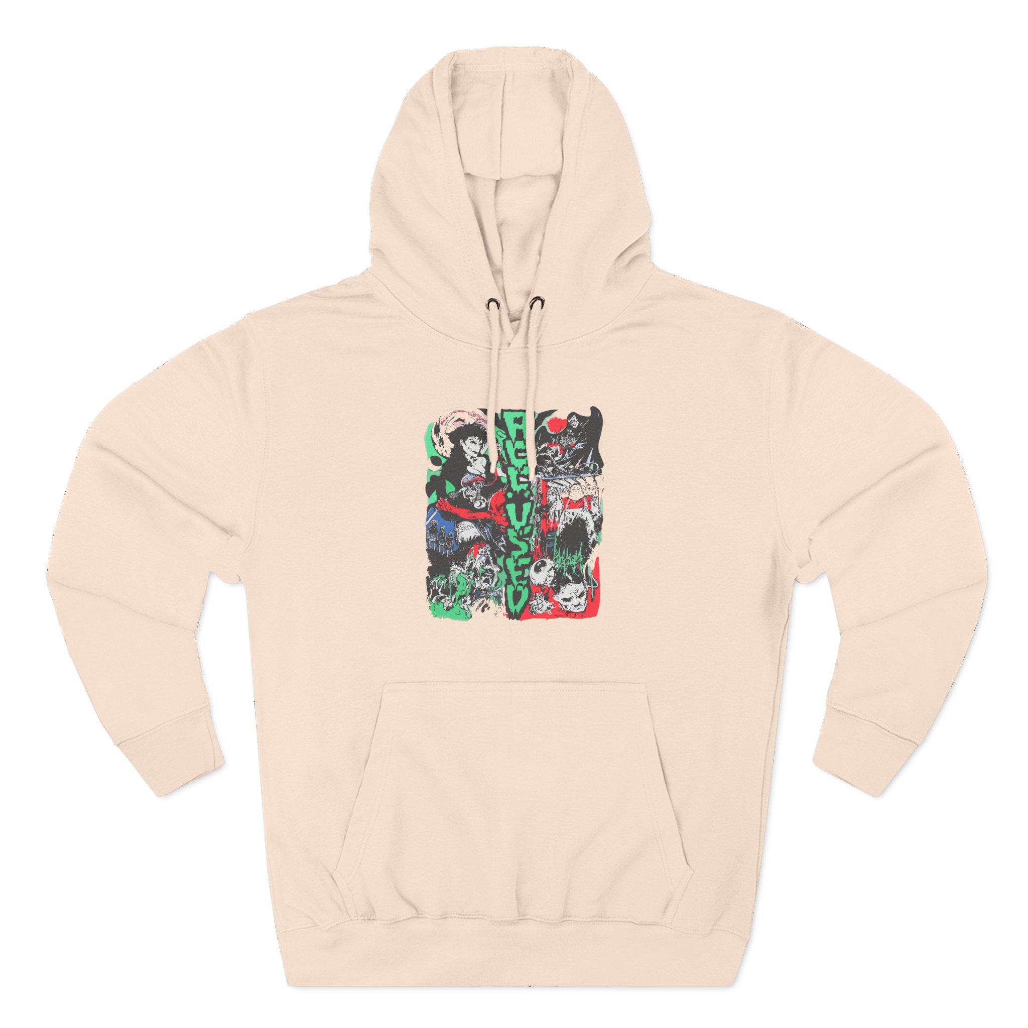 Accused Ad Panic in the Casket Three-Panel Fleece Hoodie
