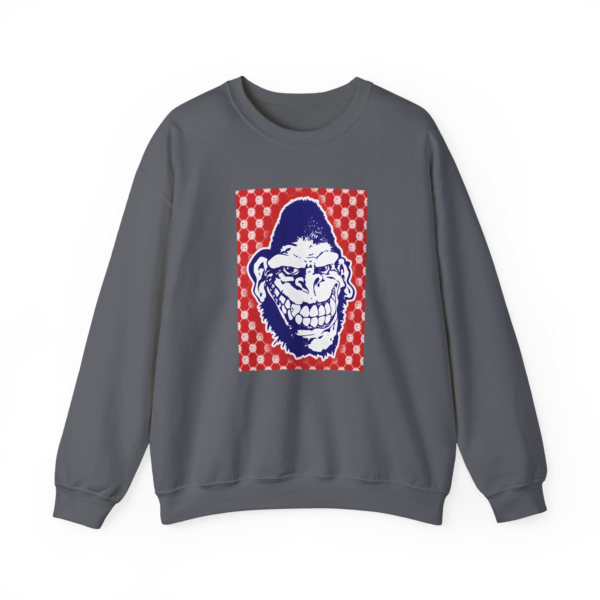Gorilla Biscuits Gb Pattern Unisex Heavy Blendâ„¢ Crewneck Sweatshirt