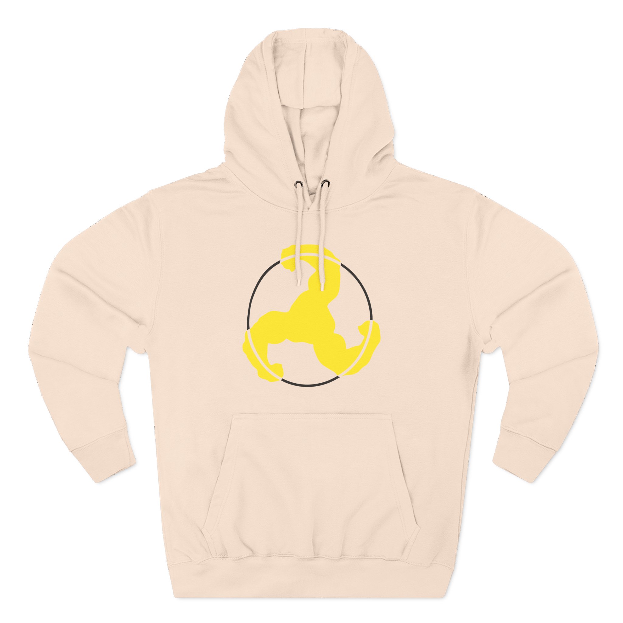 Bicep Logo Three-Panel Fleece Hoodie