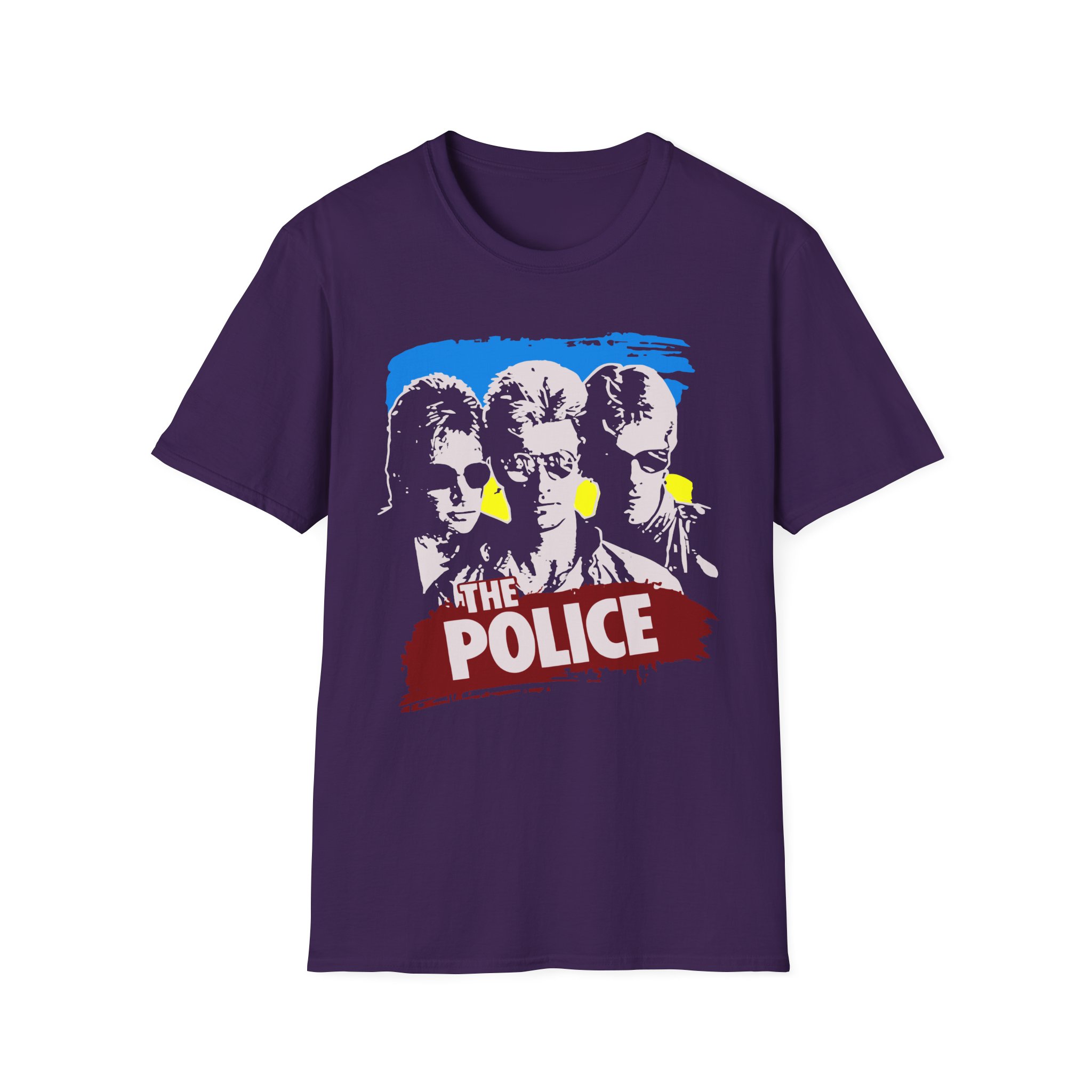 Depeche Mode the Police Sting Unisex Softstyle T-Shirt