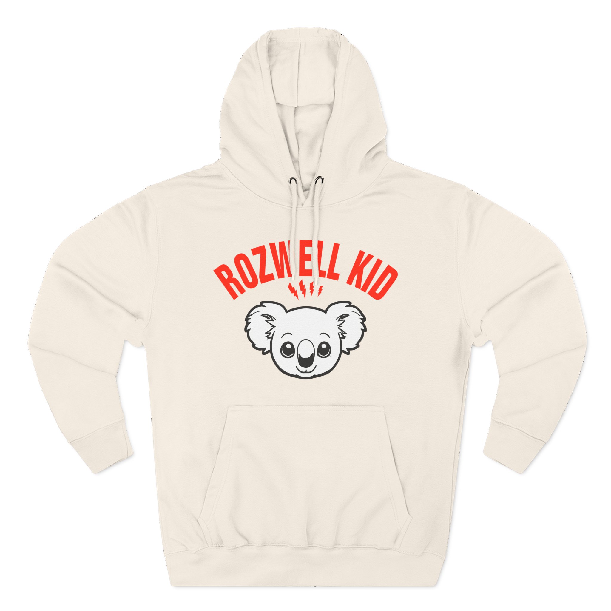 Rozwell Kid Koala Three-Panel Fleece Hoodie