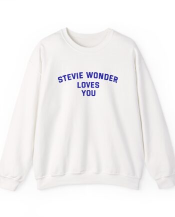 Stevie Wonder Loves You Unisex Heavy Blend™ Crewneck Sweatshirt