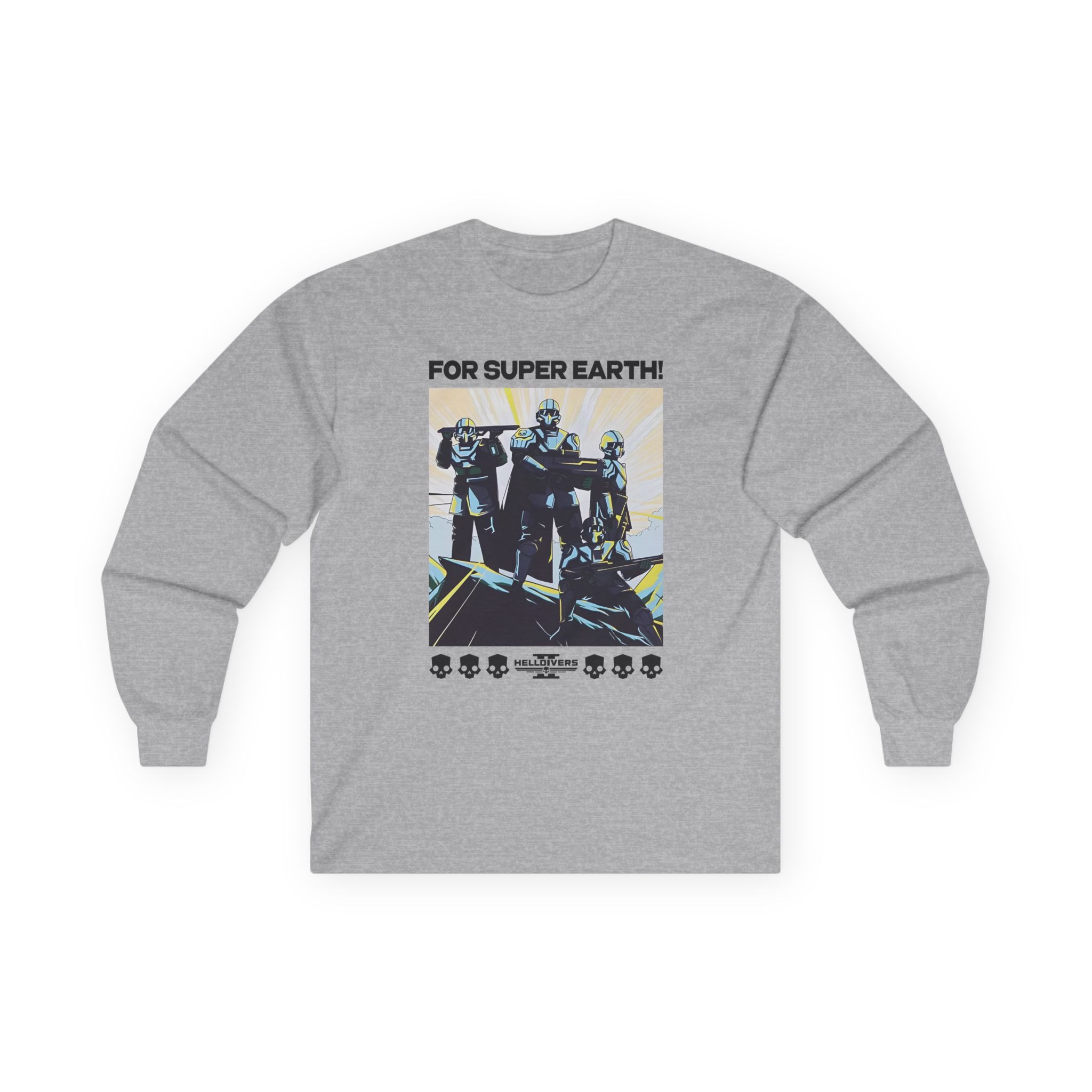 Helldivers for Democracy Unisex Ultra Cotton Long Sleeve Tee
