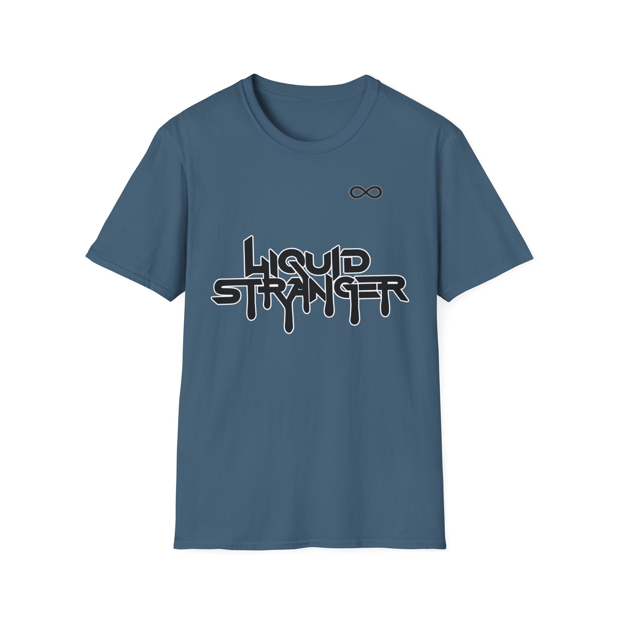 Liquid Stranger Geometric Unisex Softstyle T-Shirt