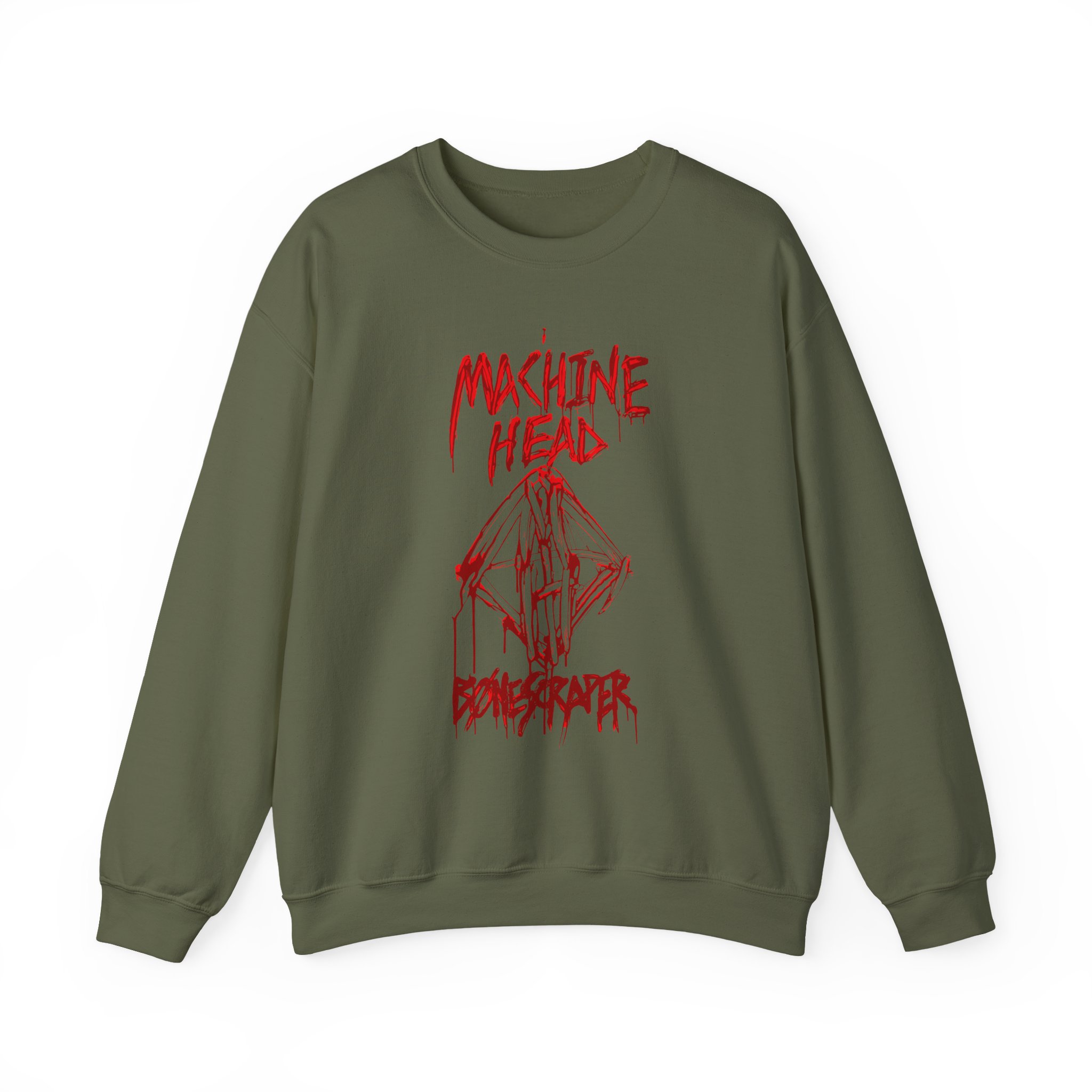 Machine Head Bønescraper Unisex Heavy Blend™ Crewneck Sweatshirt