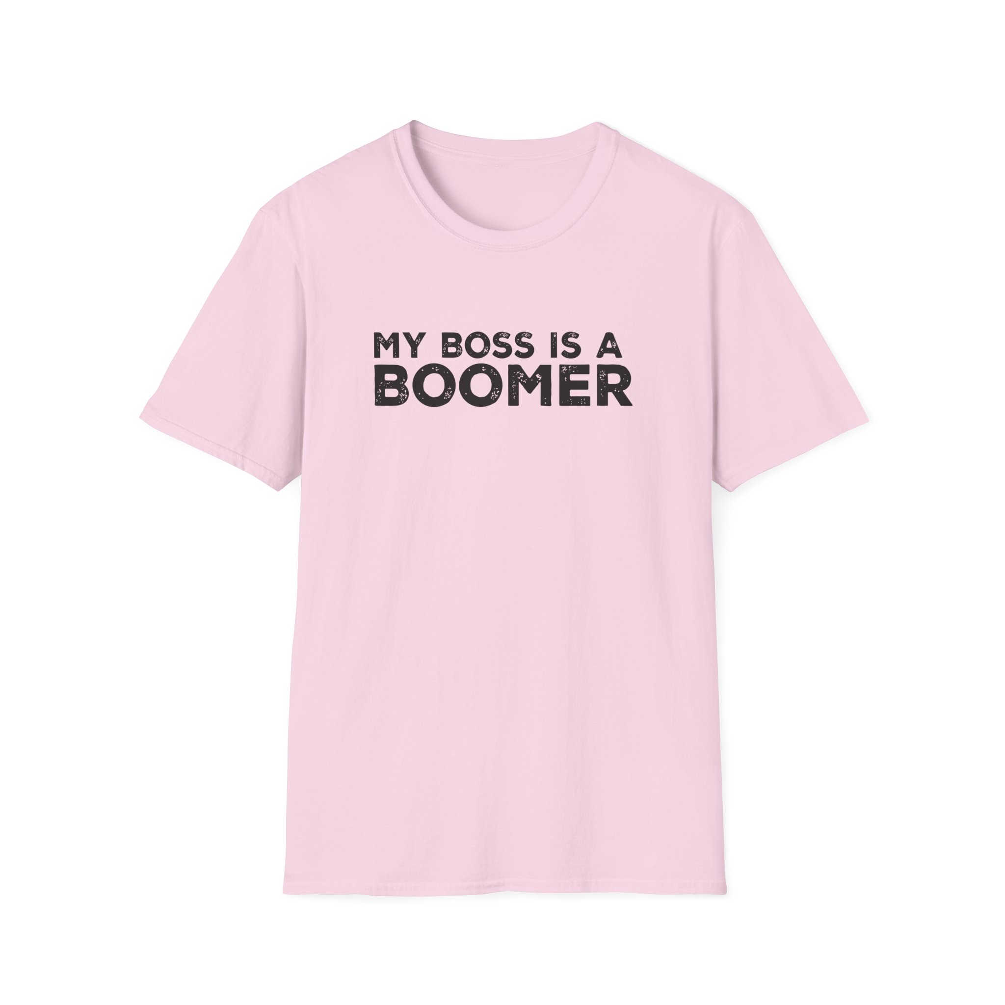 Kat Timpf My Boss is a Boomer Unisex Softstyle T-Shirt