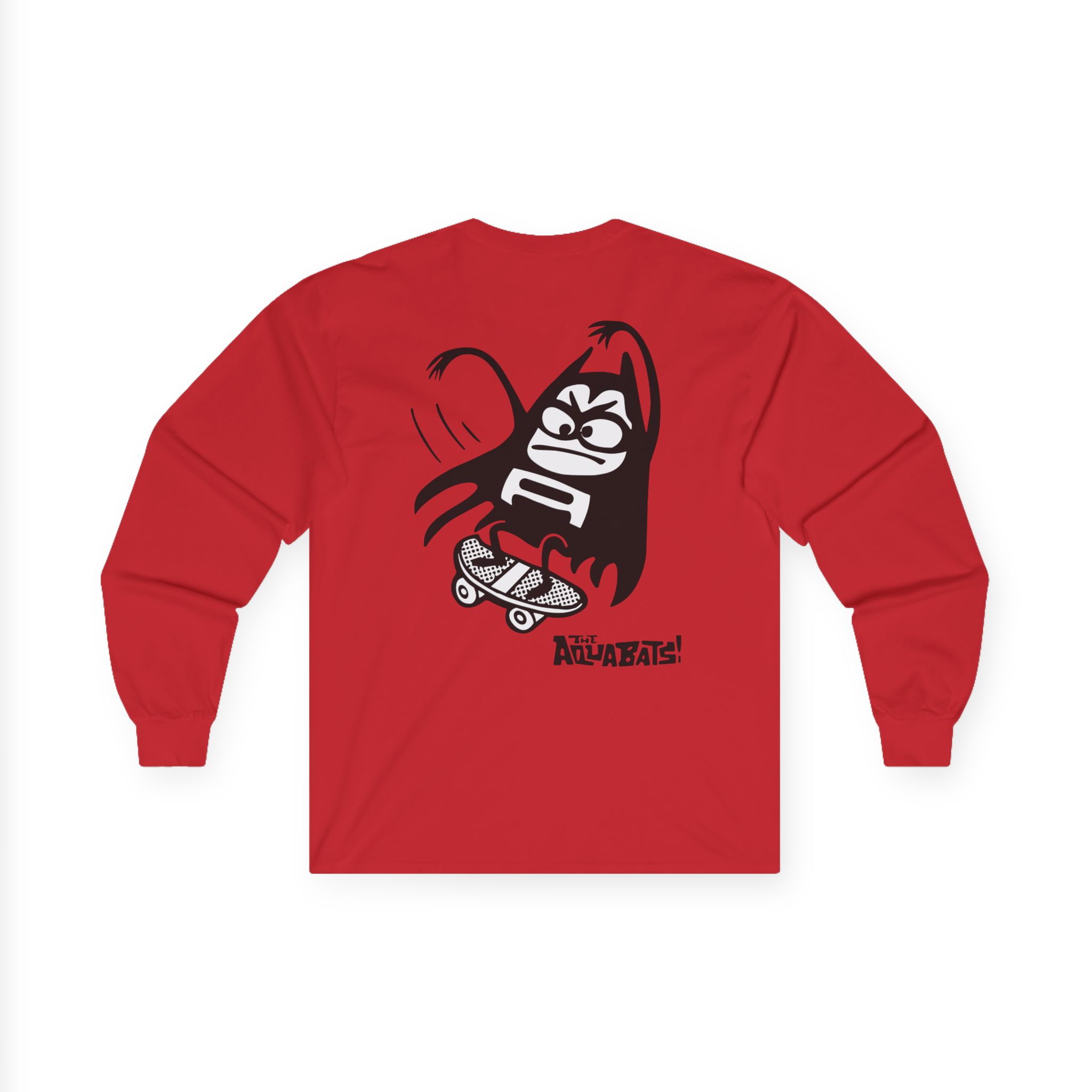 The Aquabats Lil Bat Skateboard Unisex Ultra Cotton Long Sleeve Tee