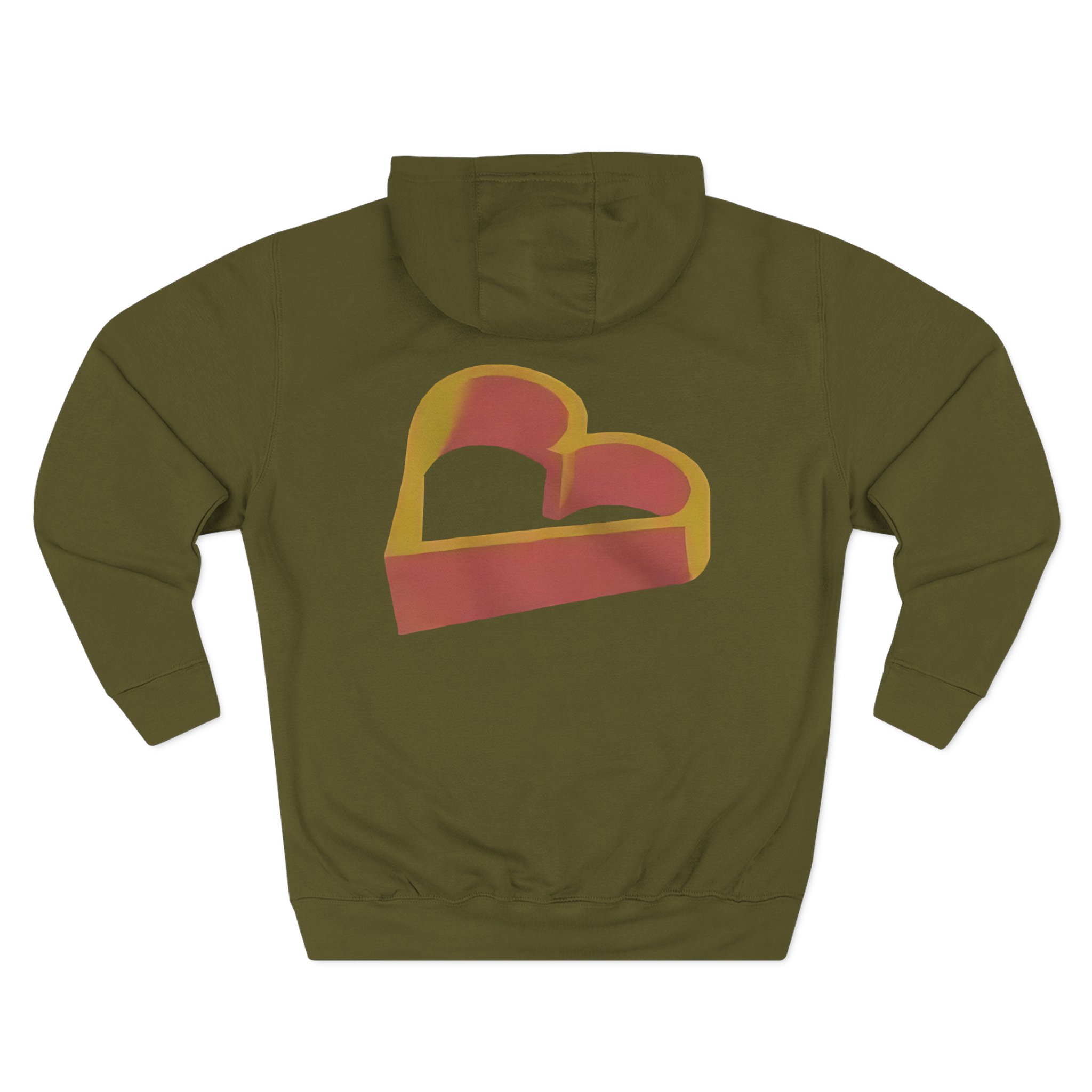Mumbo Jumbo Heart of Gold Three-Panel Fleece Hoodie