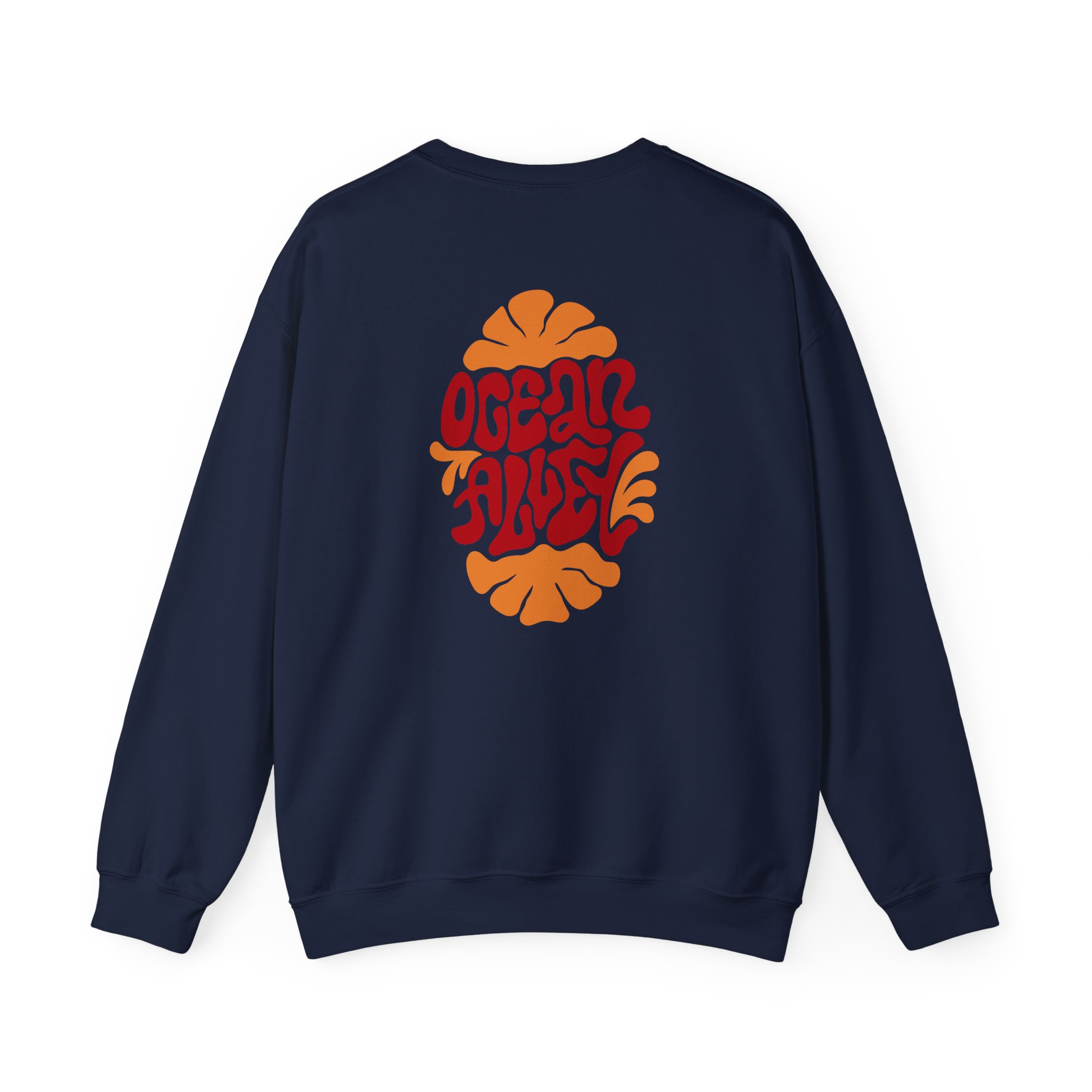 Ocean Alley Cracked Egg Unisex Heavy Blendâ„¢ Crewneck Sweatshirt