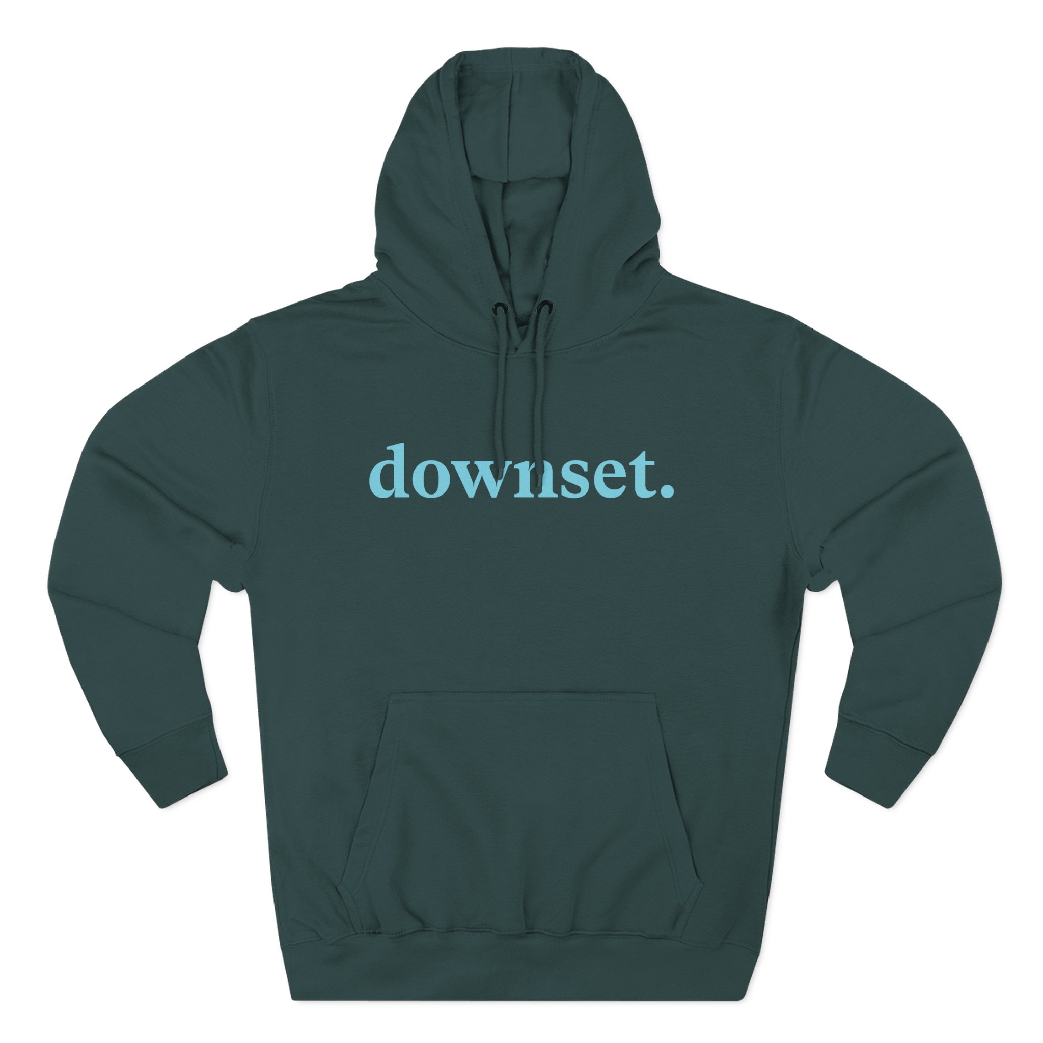 Downset Three-Panel Fleece Hoodie