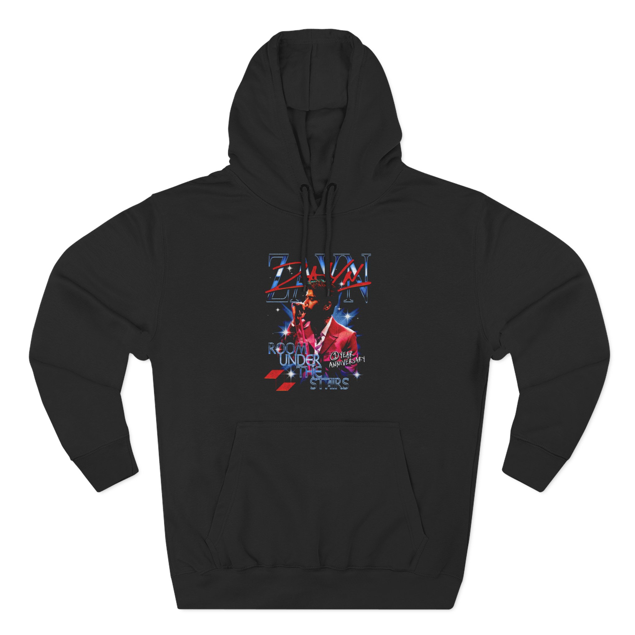 Zayn Malik Room Under the Stairs Anniversary Three-Panel Fleece Hoodie