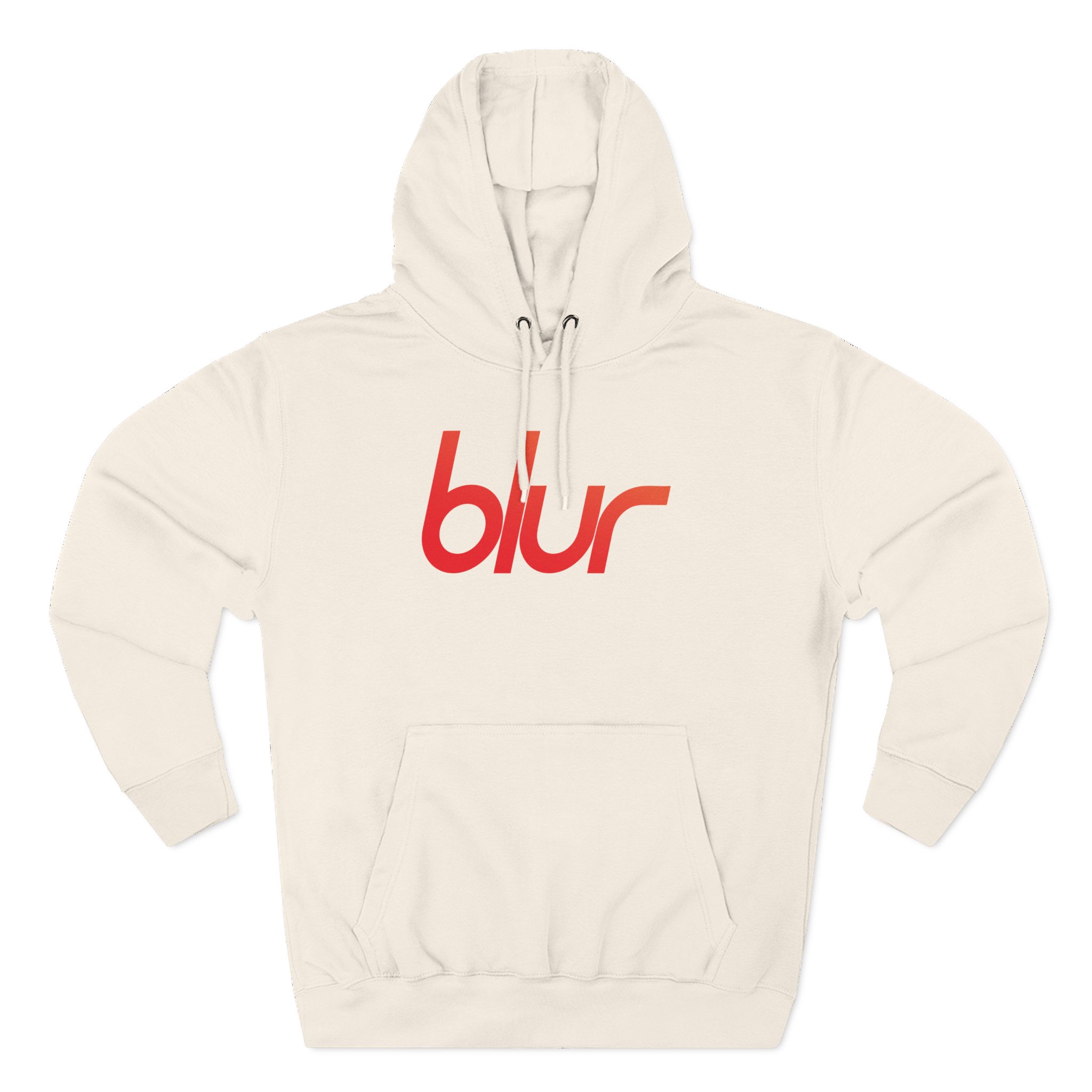 Blur Three-Panel Fleece Hoodie