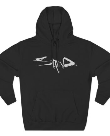 Staind Logo Three-Panel Fleece Hoodie