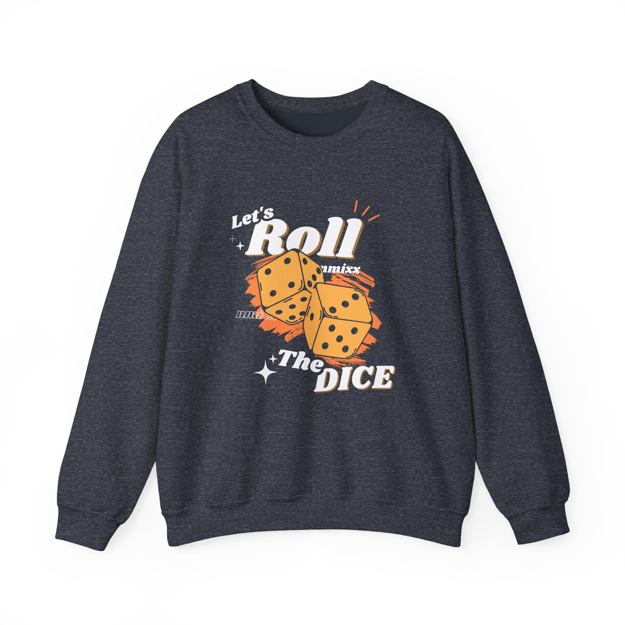 Nmixx Roll the Dice Unisex Heavy Blendâ„¢ Crewneck Sweatshirt