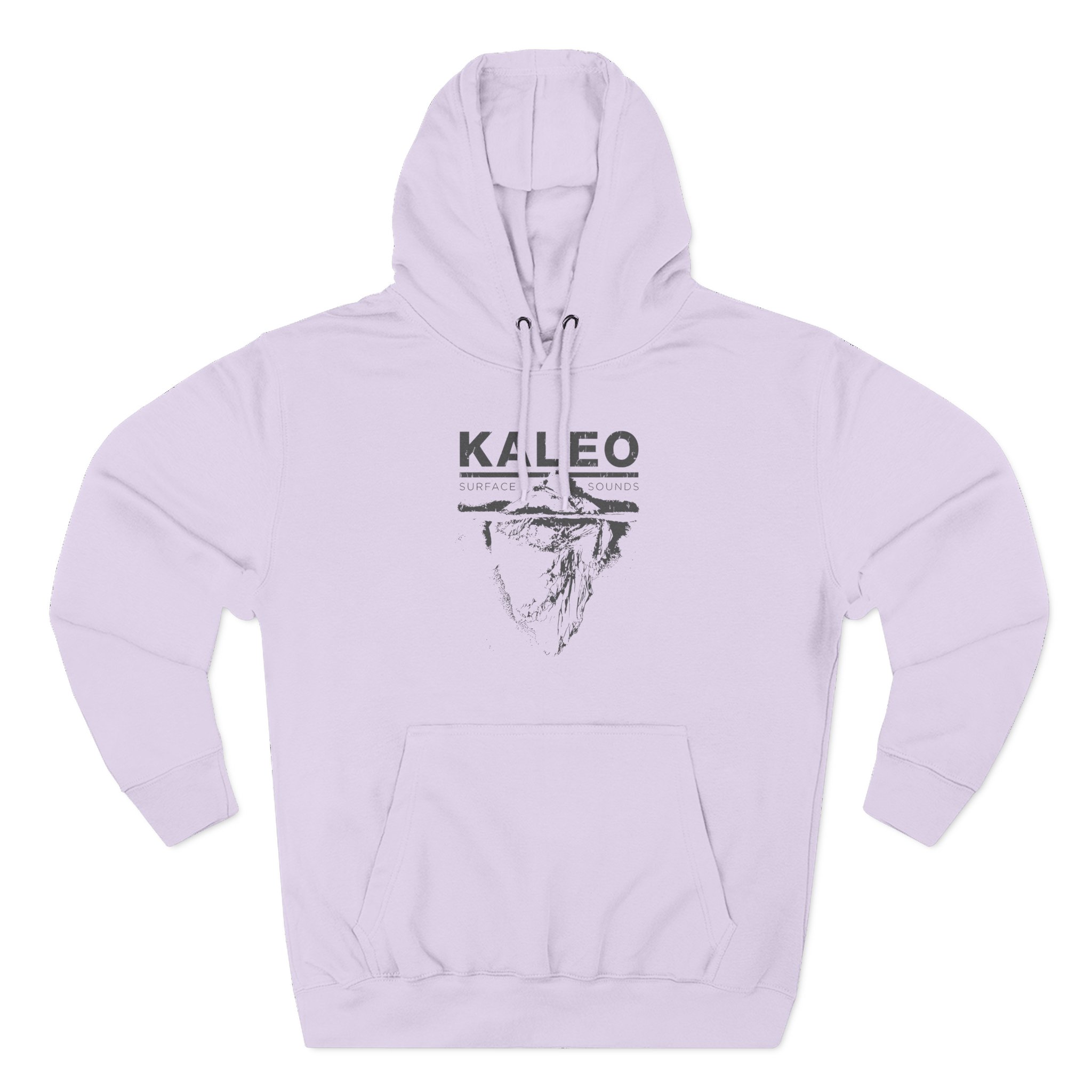 Kaleo Surface Crest Three-Panel Fleece Hoodie