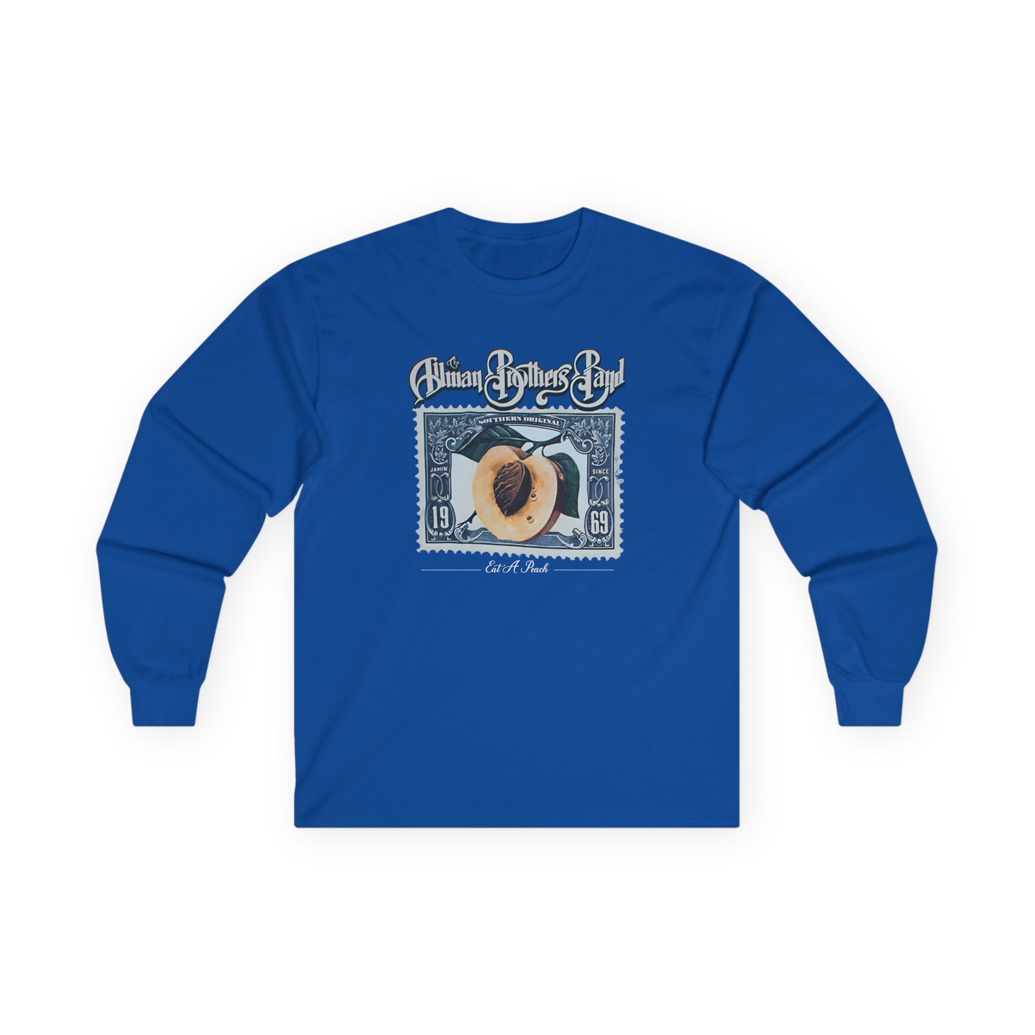 The Allman Brothers Peach Stamp Unisex Ultra Cotton Long Sleeve Tee