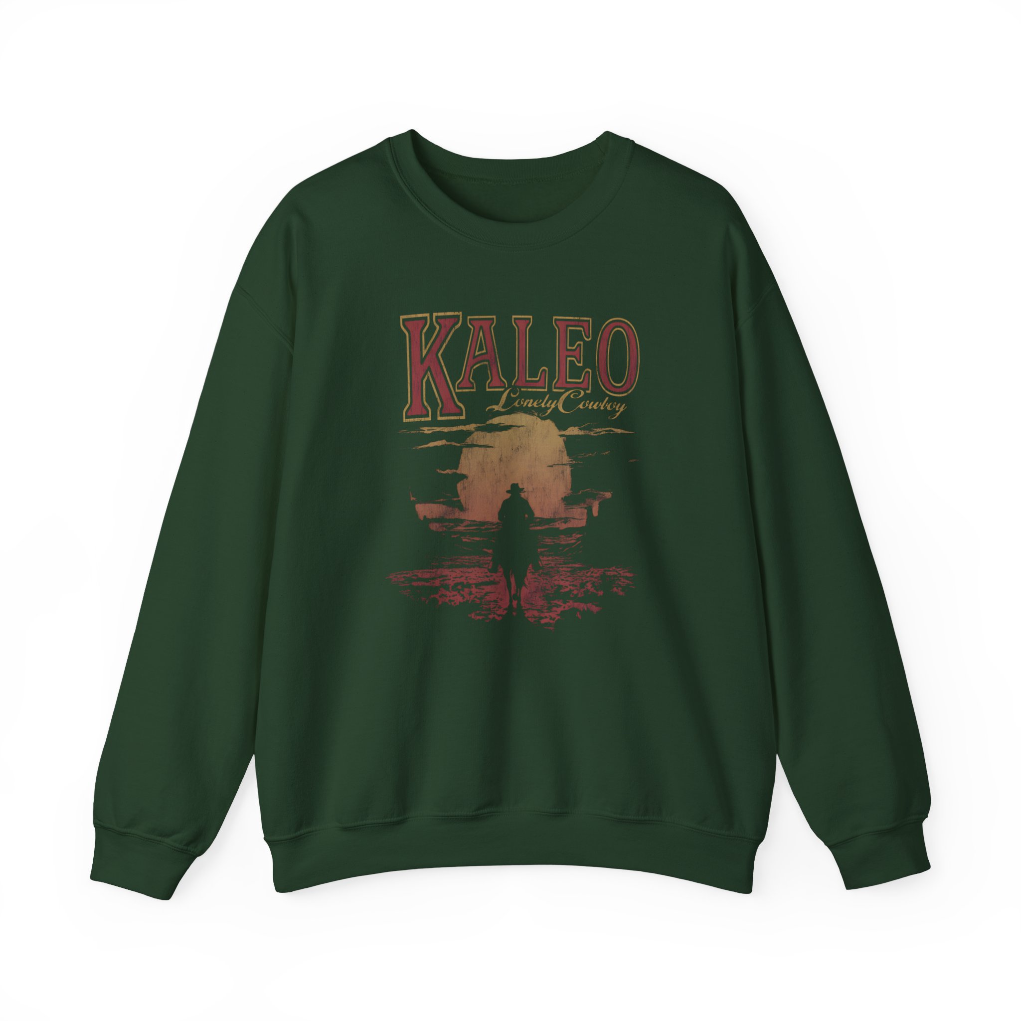 Kaleo Lonely Cowboy Unisex Heavy Blendâ„¢ Crewneck Sweatshirt