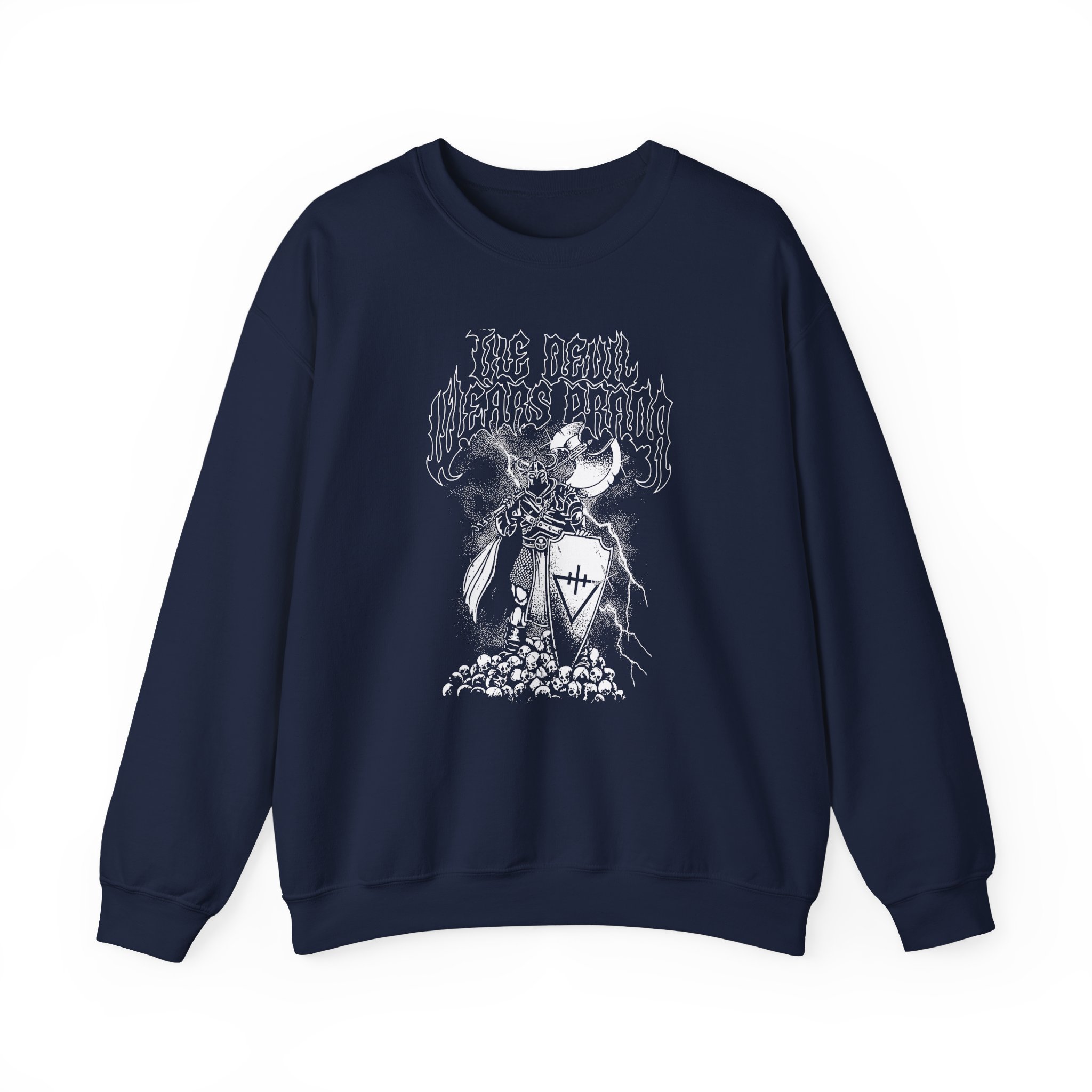 Teddy Swims the Devil Wears Prada Warrior Unisex Heavy Blend Crewneck Sweatshirt