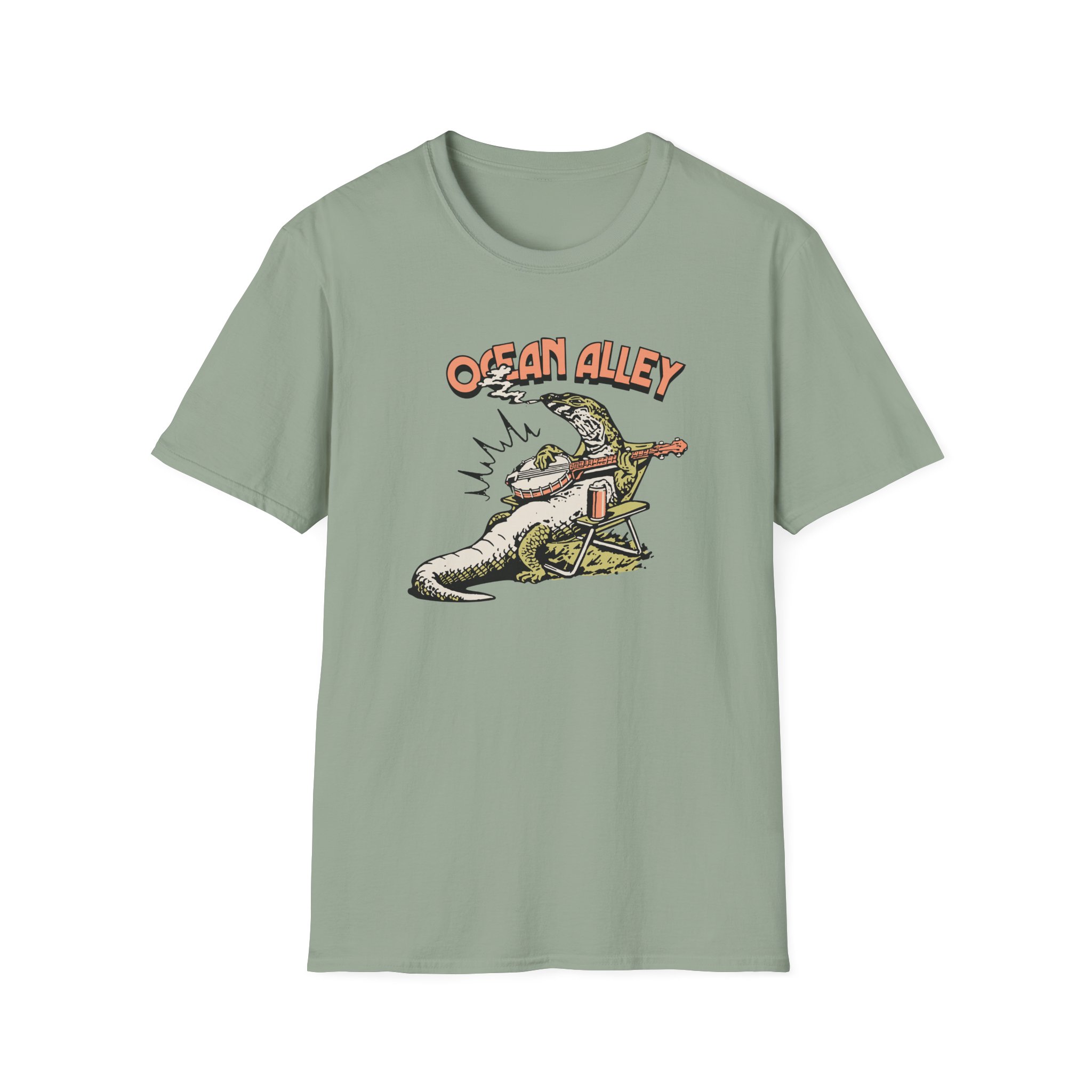 Ocean Alley Lizard Unisex Softstyle T-Shirt