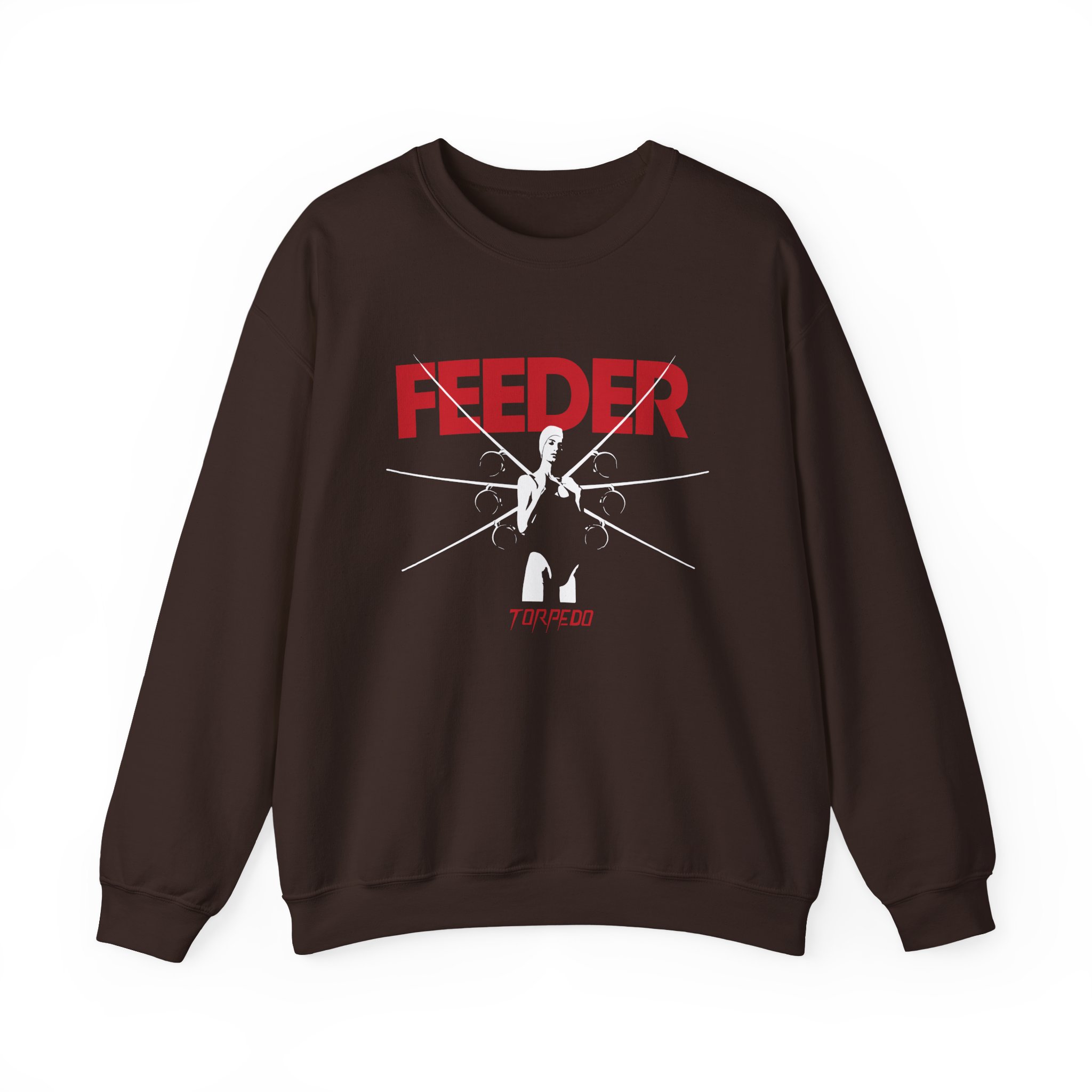 Feeder Torpedo Unisex Heavy Blendâ„¢ Crewneck Sweatshirt