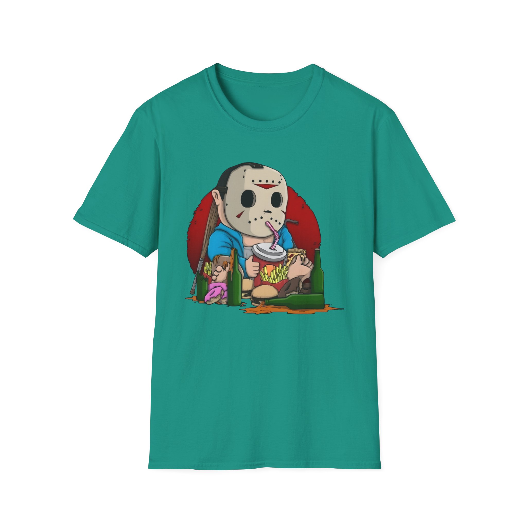 H2odelirious Cute Jason Voorhees Unisex Softstyle T-Shirt