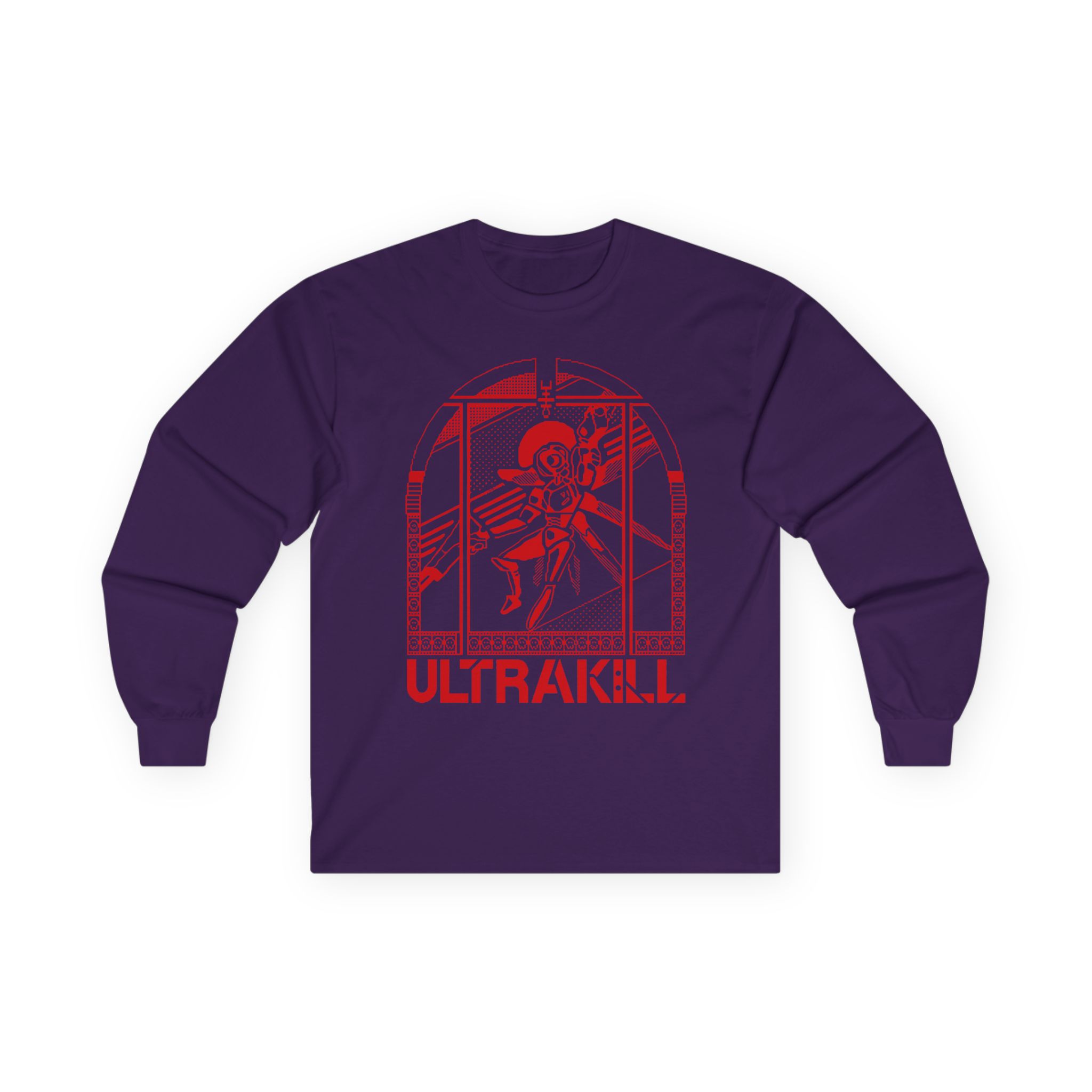 Ultrakill Ultrachurch Unisex Ultra Cotton Long Sleeve Tee