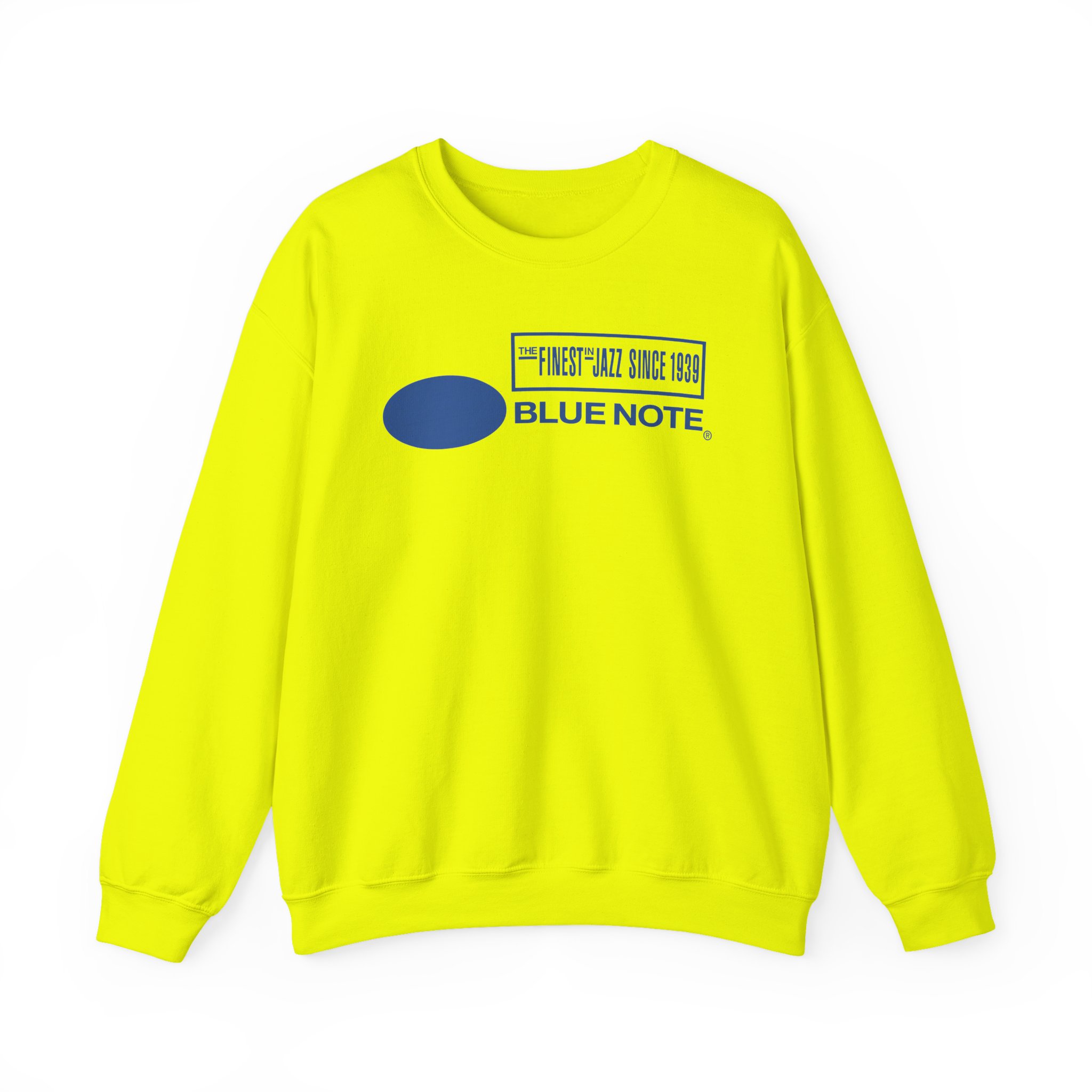 Blue Note Records Unisex Heavy Blendâ„¢ Crewneck Sweatshirt