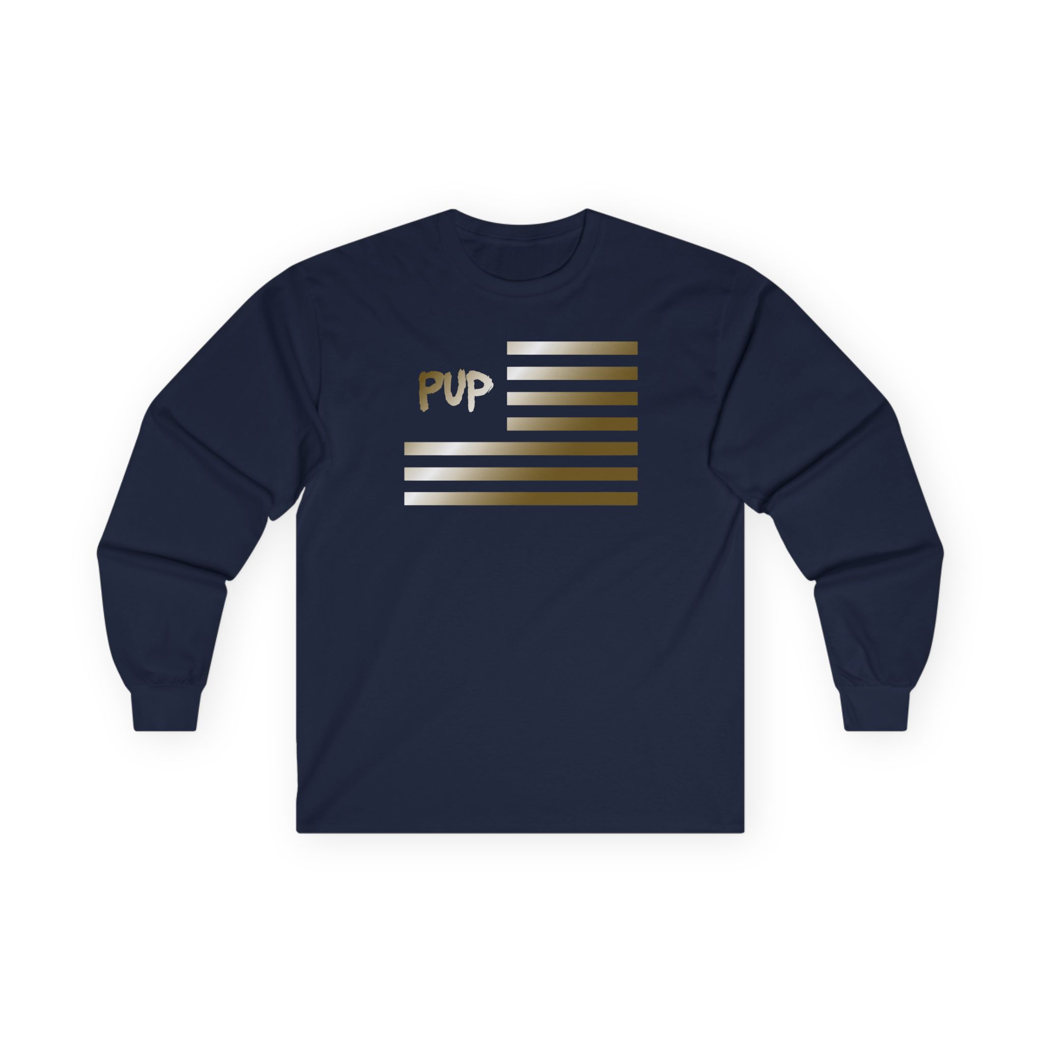 Pup Gold Foil Unisex Ultra Cotton Long Sleeve Tee