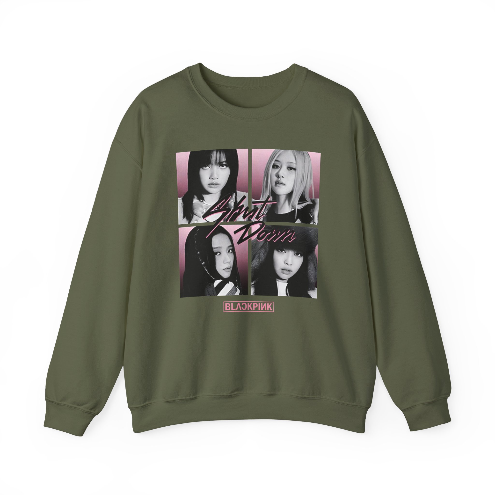 B Shut Down Unisex Heavy Blendâ„¢ Crewneck Sweatshirt