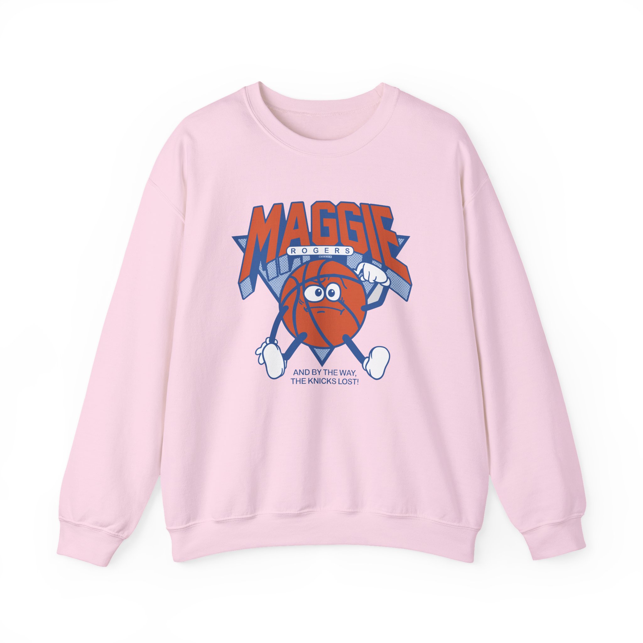 Maggie Rogers and by the Way the Knicks Lost Unisex Heavy Blendâ„¢ Crewneck Sweatshirt