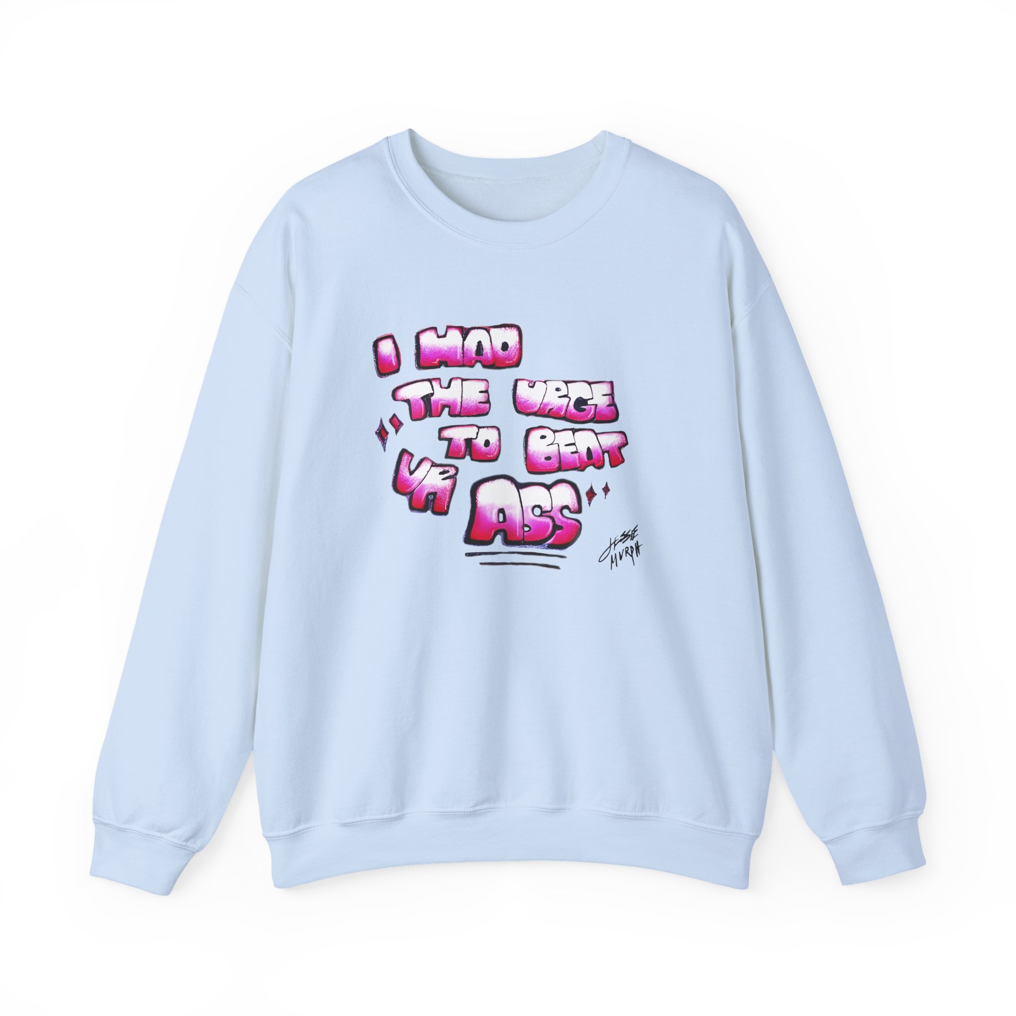 Jessie Murph Beat Ya Ass Unisex Heavy Blendâ„¢ Crewneck Sweatshirt