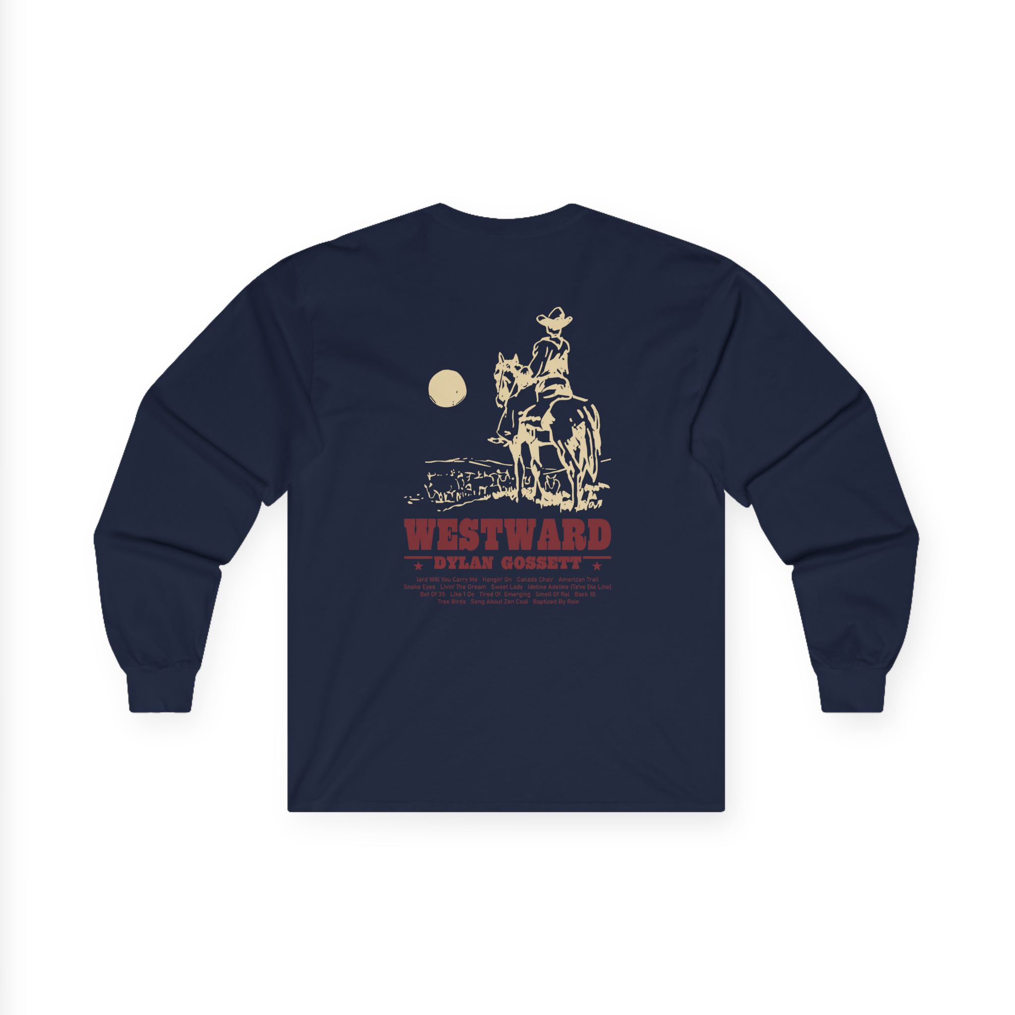Dylan Gossett Westward Cowboy Unisex Ultra Cotton Long Sleeve Tee