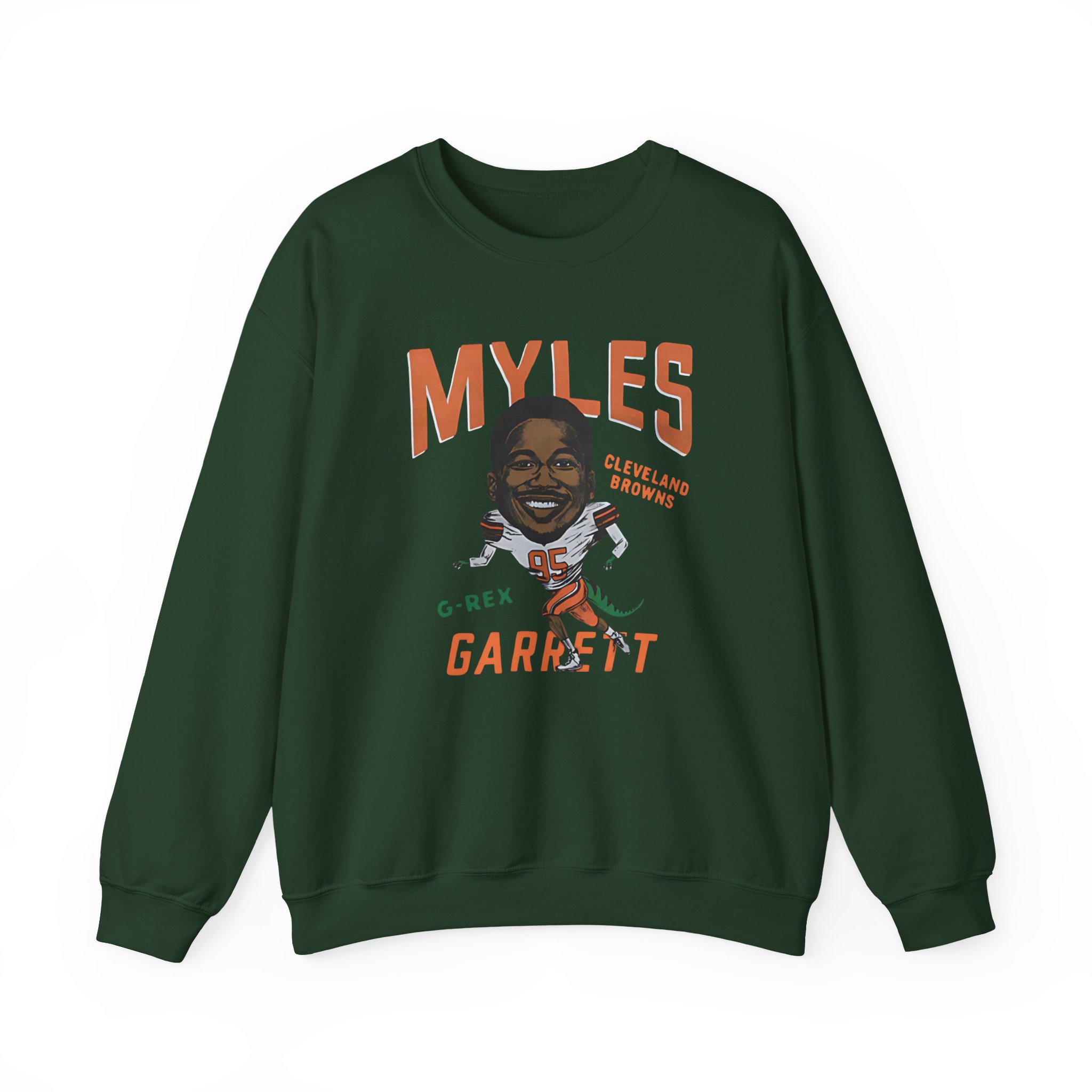 Myles Garrett Cleveland Browns Unisex Heavy Blendâ„¢ Crewneck Sweatshirt