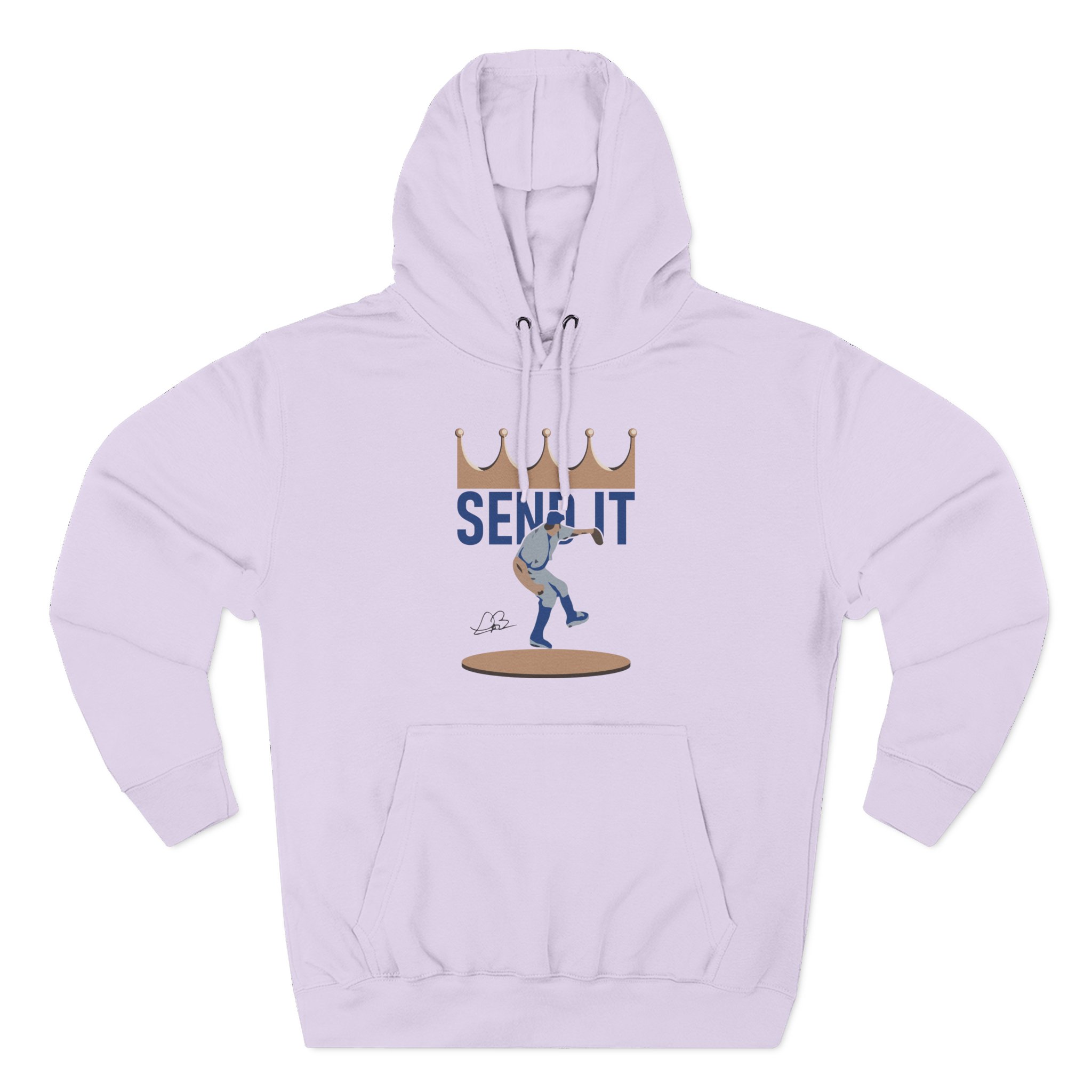 Trevor Bauer Send It Three-Panel Fleece Hoodie