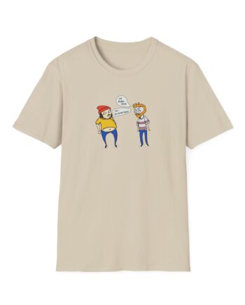 Bad Friends Embroidered Unisex Softstyle T-Shirt