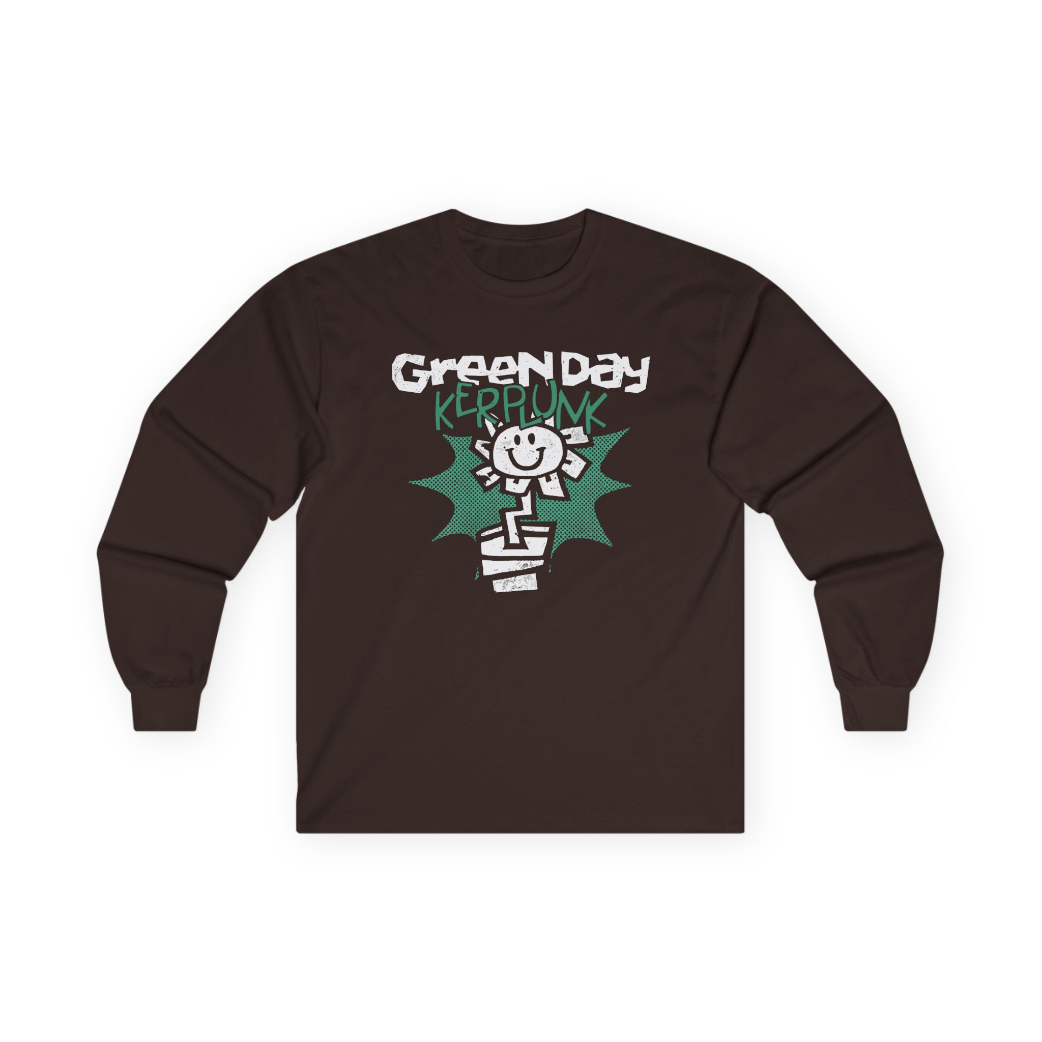 Green Day Kerplunk Vintage Flower Unisex Ultra Cotton Long Sleeve Tee