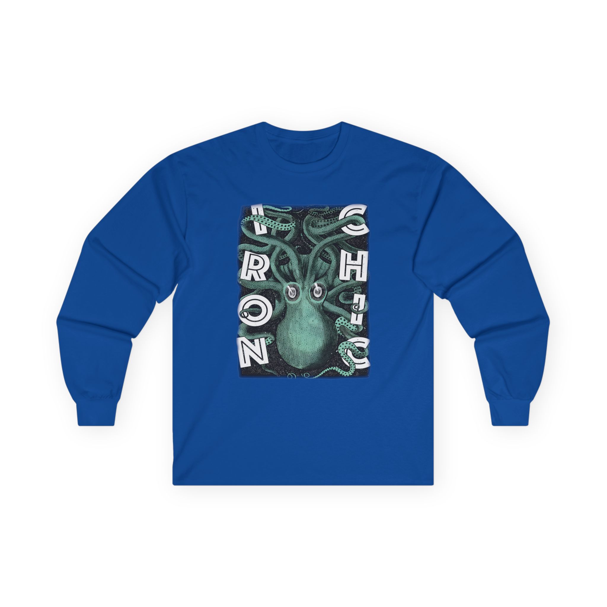 Iron Chic Octopus Unisex Ultra Cotton Long Sleeve Tee