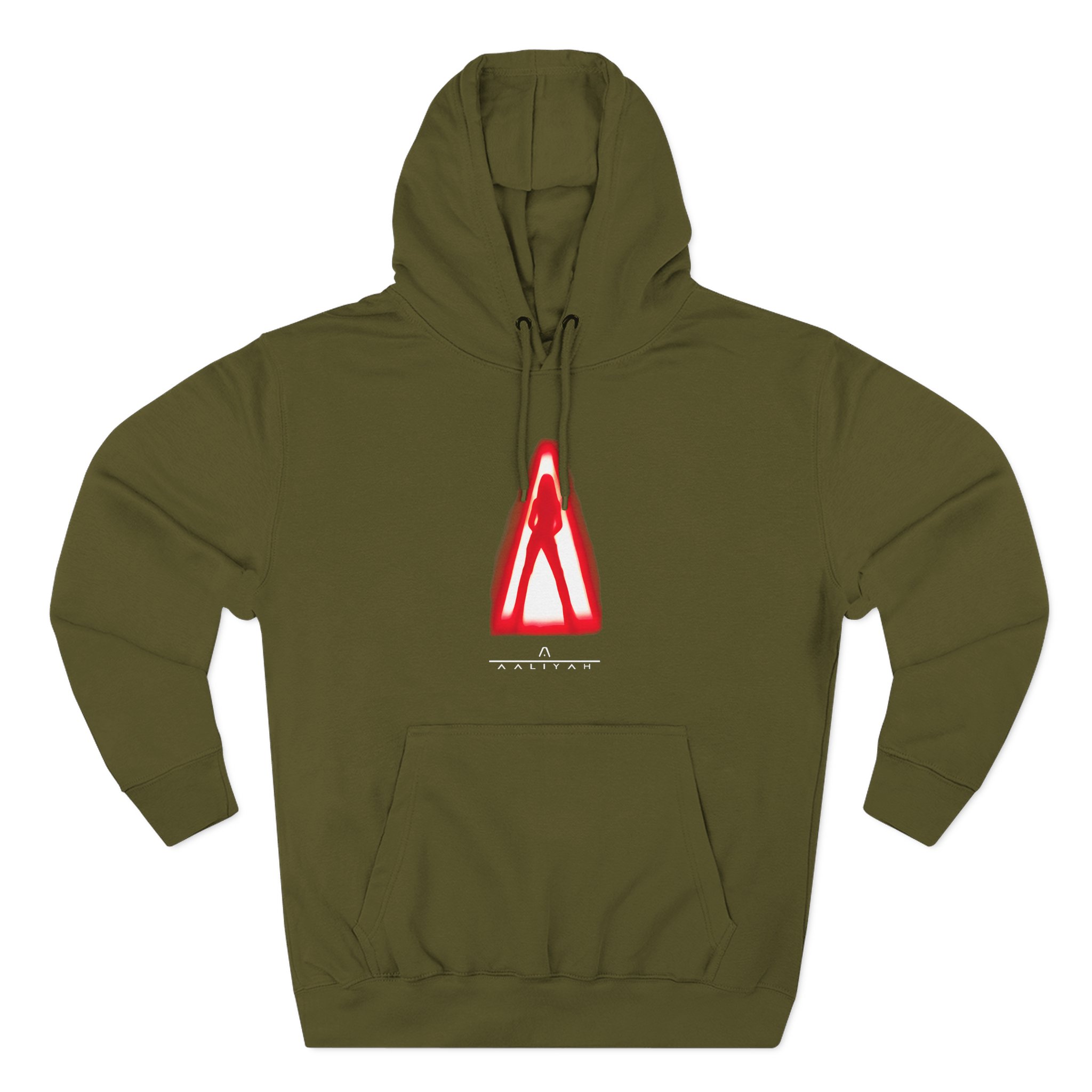 Aaliyah Three-Panel Fleece Hoodie