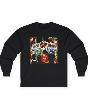 Three 6 Mafia Cover WD Unisex Ultra Cotton Long Sleeve Tee