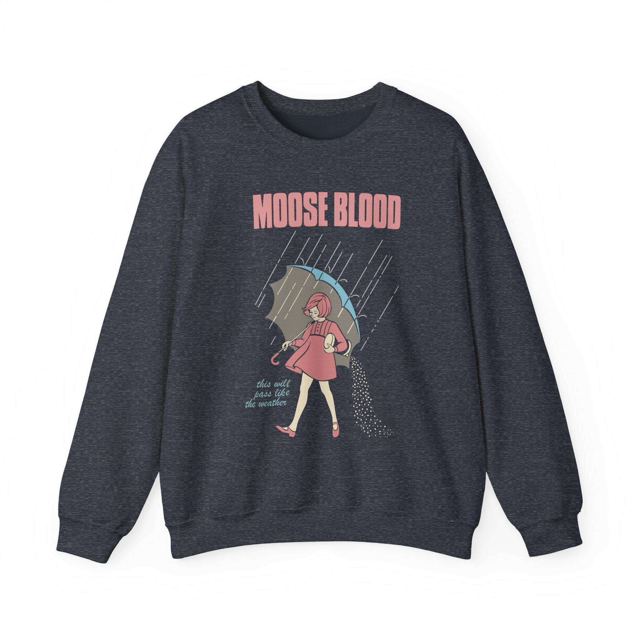 Moose Blood Emo Pop Punk Band Unisex Heavy Blendâ„¢ Crewneck Sweatshirt
