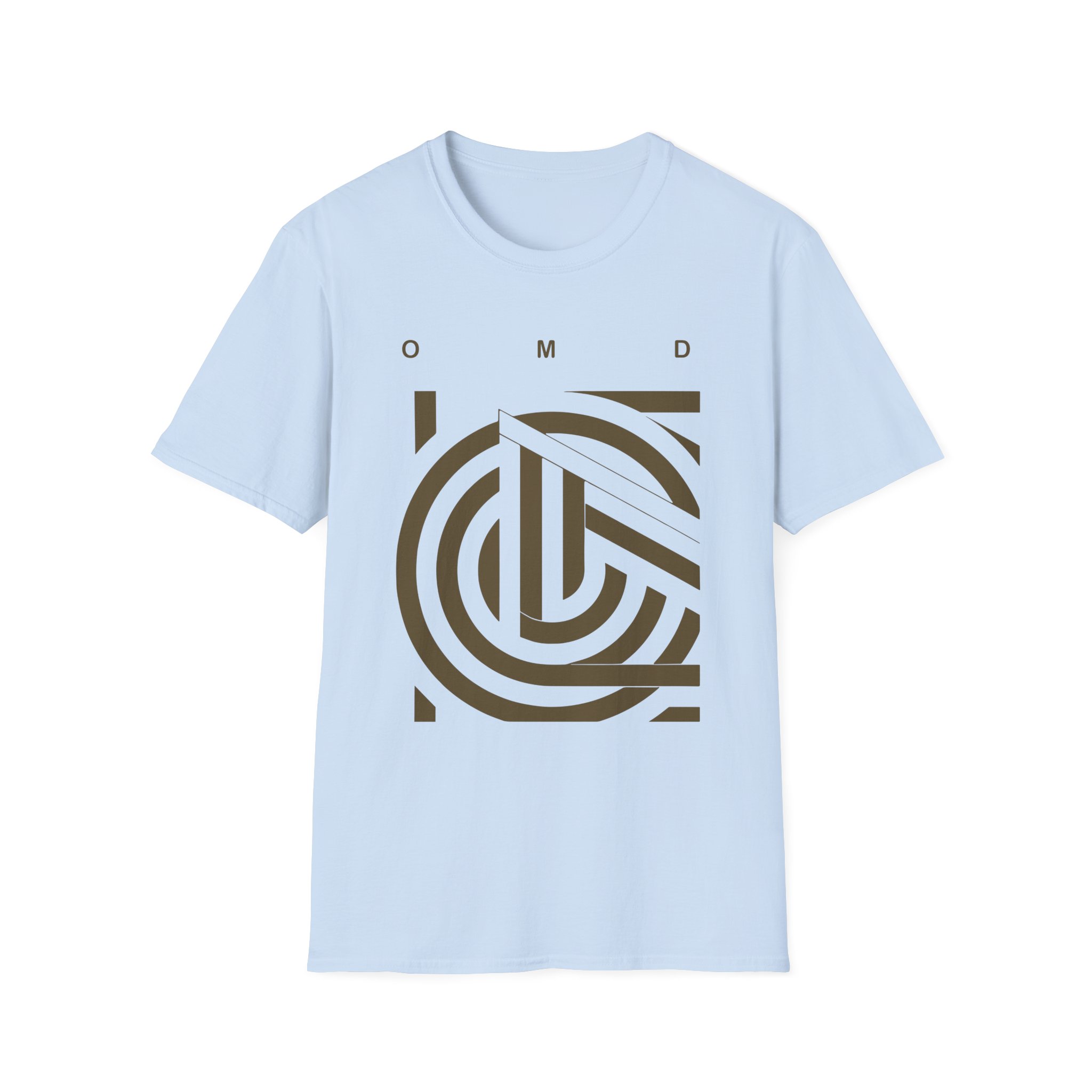 Omd Souvenir Bronze Lines Unisex Softstyle T-Shirt