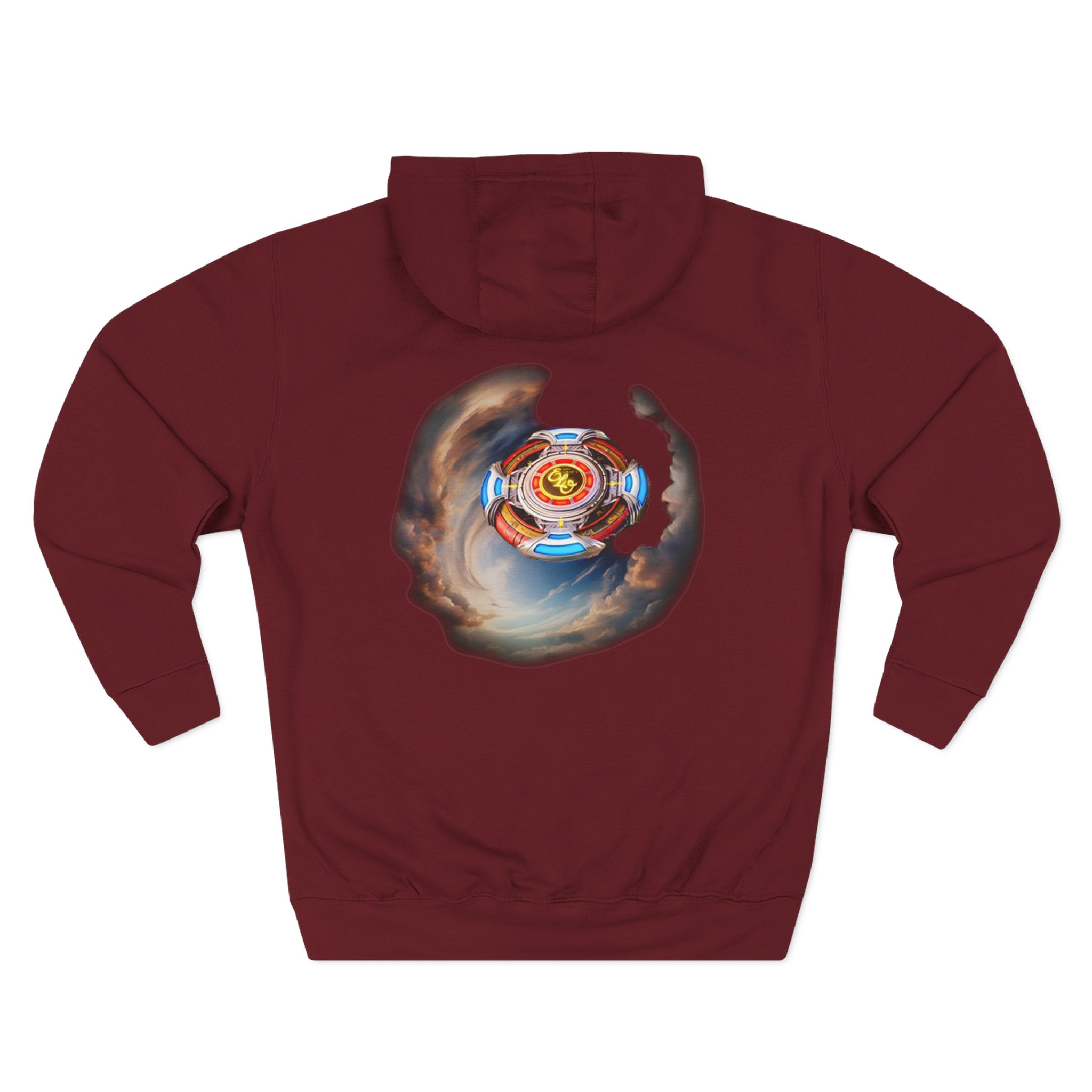 Elo Spaceship Sky Three-Panel Fleece Hoodie