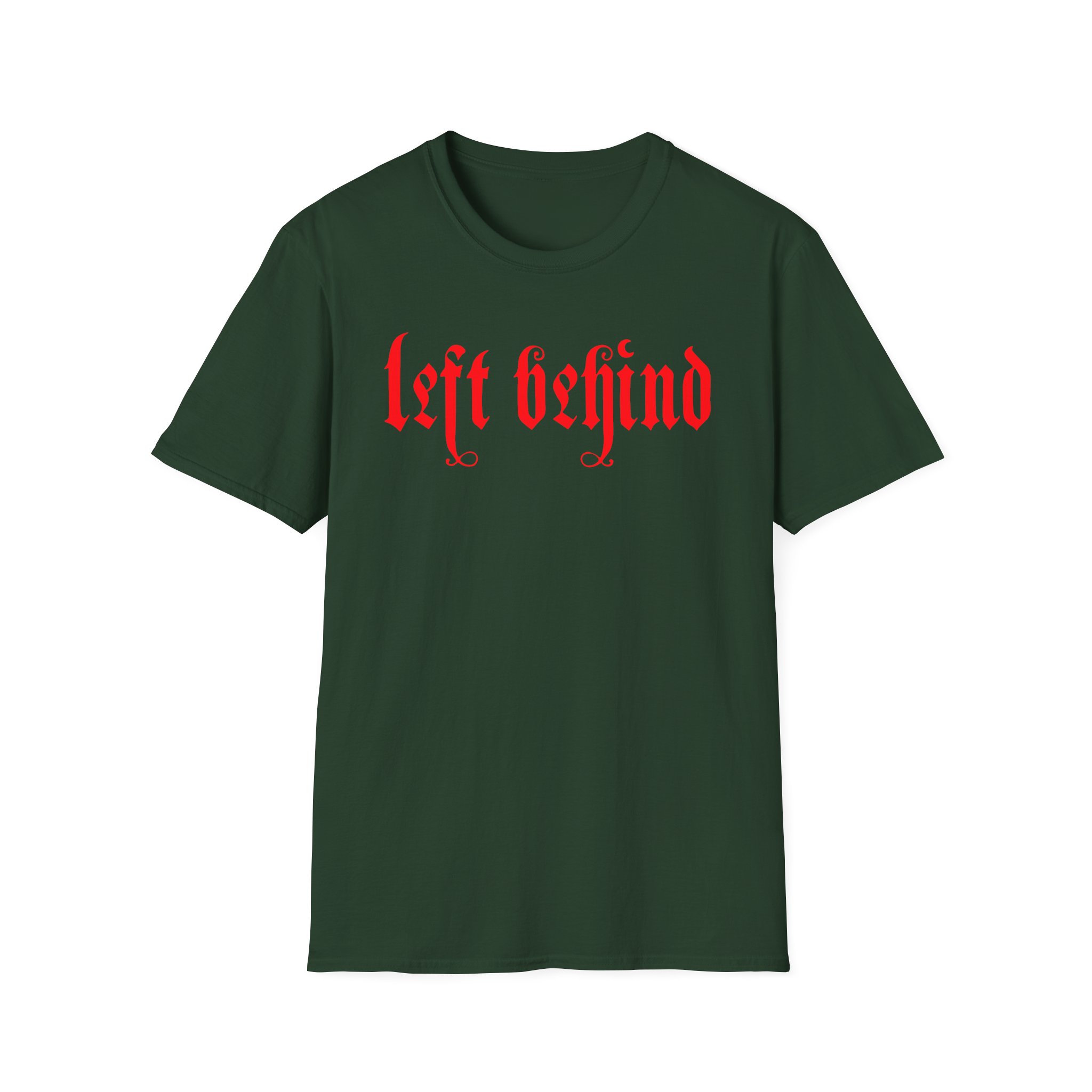 Left Behind Blessed by the Burn Unisex Softstyle T-Shirt