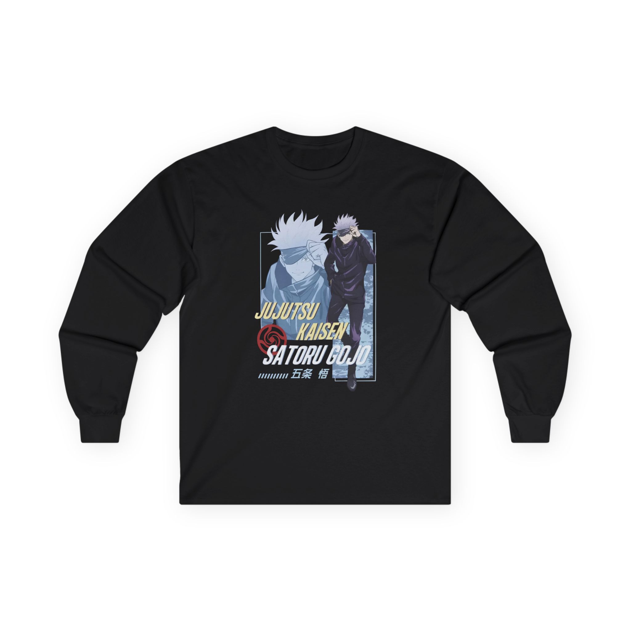 Jujutsu Kaisen Gojo Tonal Portrait Unisex Ultra Cotton Long Sleeve Tee