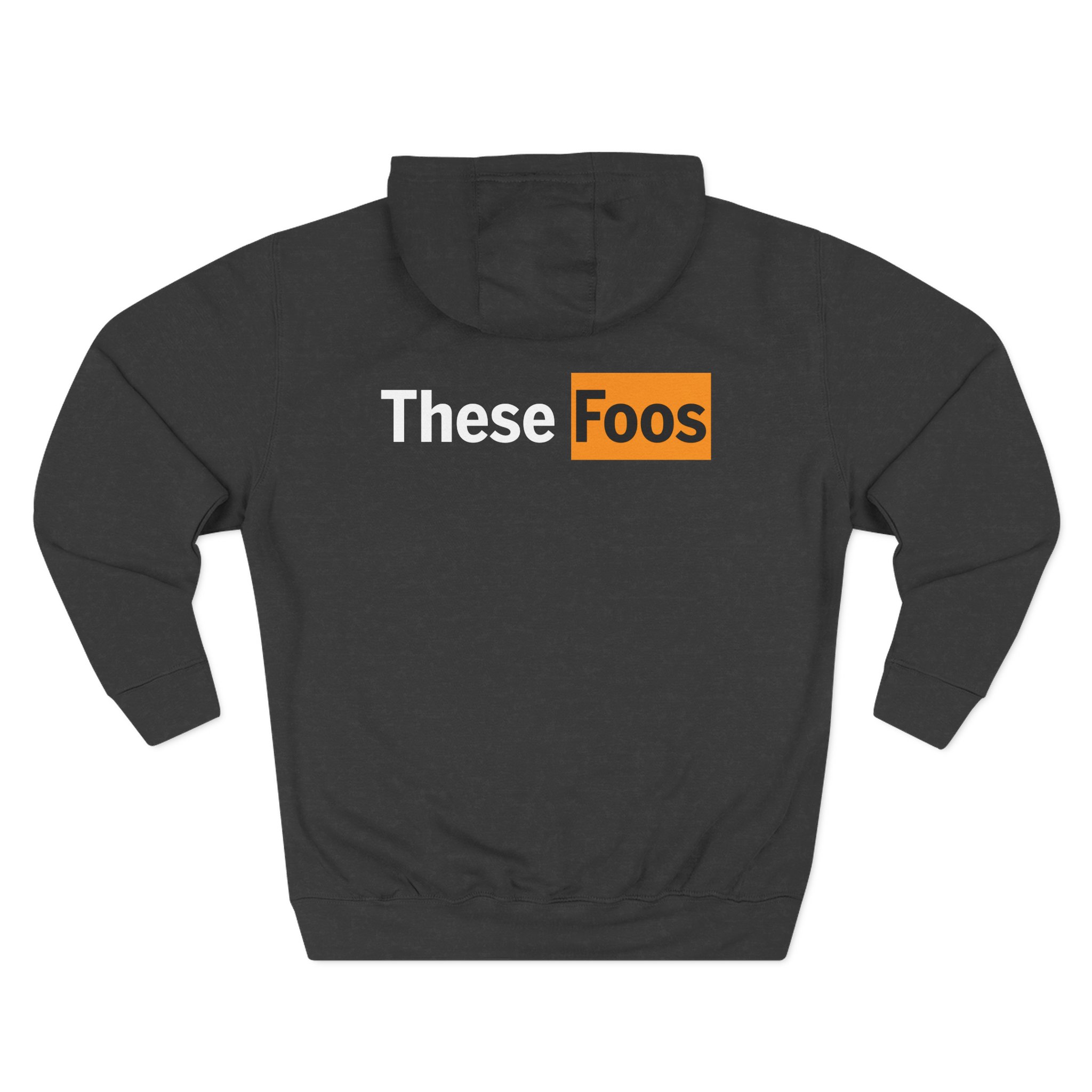 These Foos Three-Panel Fleece Hoodie