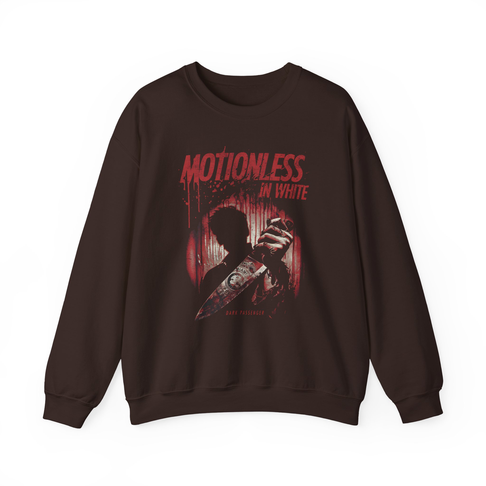 Motionless in White Dark Passenger Unisex Heavy Blendâ„¢ Crewneck Sweatshirt