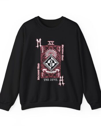 Machine Head the Devil Unisex Heavy Blend™ Crewneck Sweatshirt