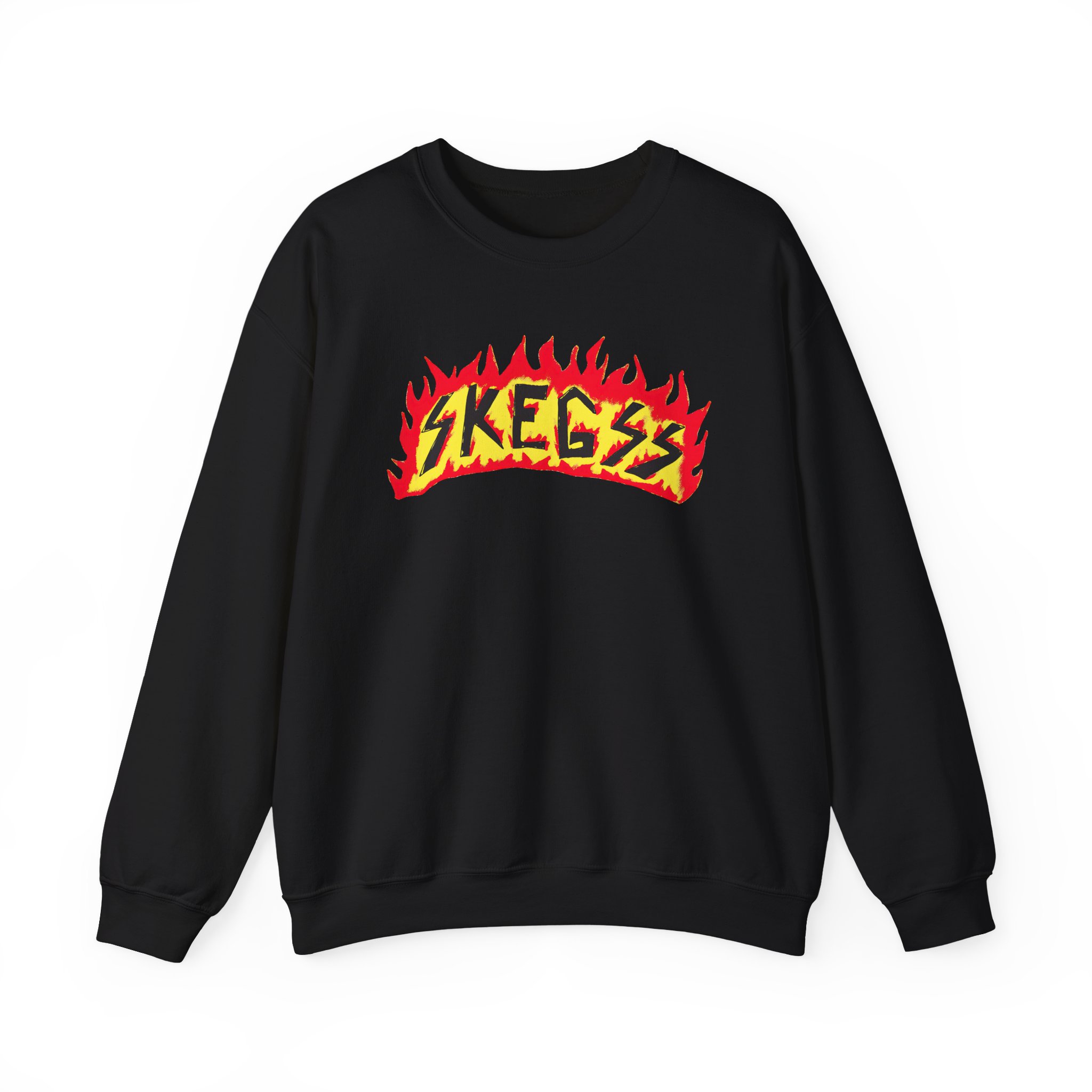 Skegss Flame Logo Unisex Heavy Blendâ„¢ Crewneck Sweatshirt