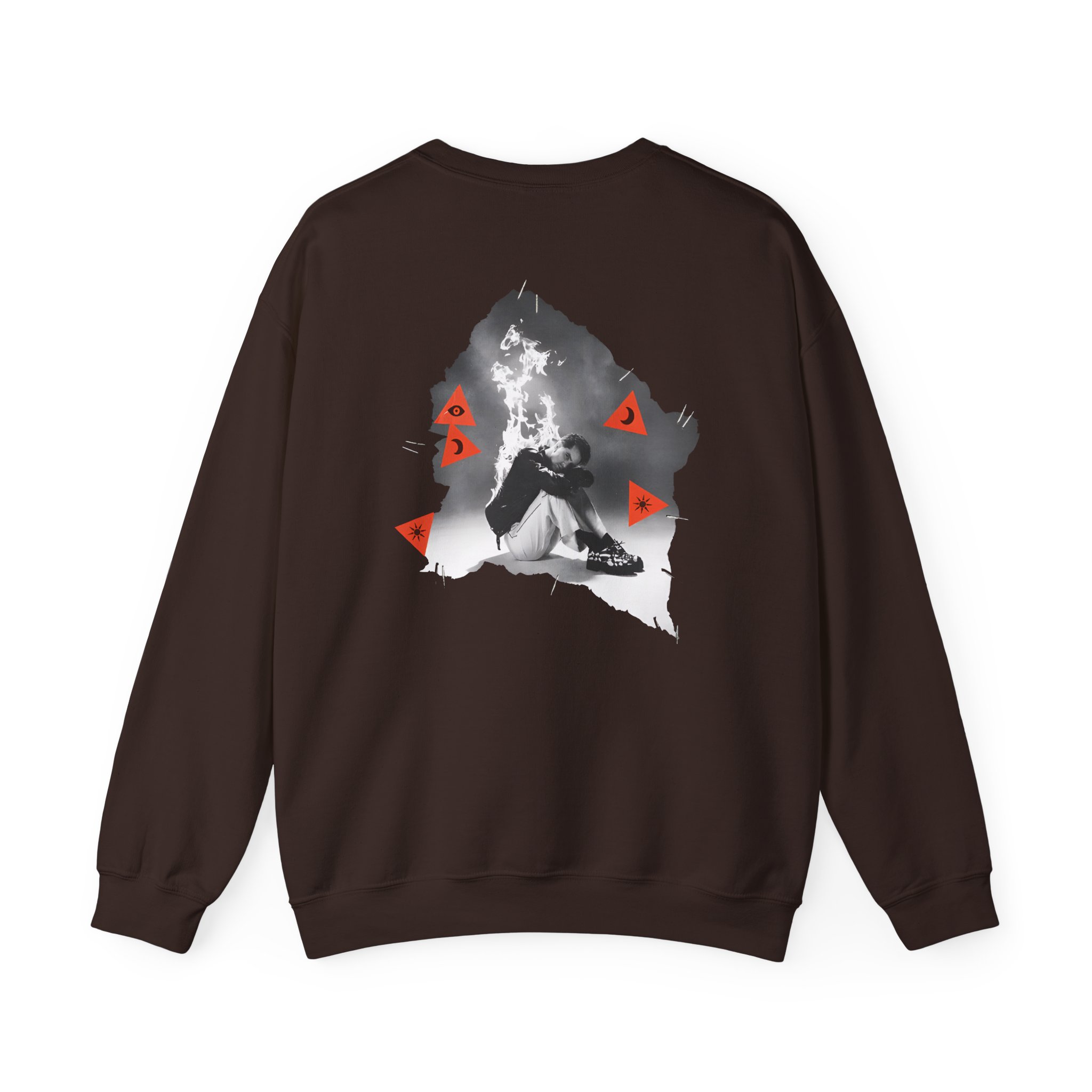 Panic at the Disco Eu/uk Tour Unisex Heavy Blendâ„¢ Crewneck Sweatshirt
