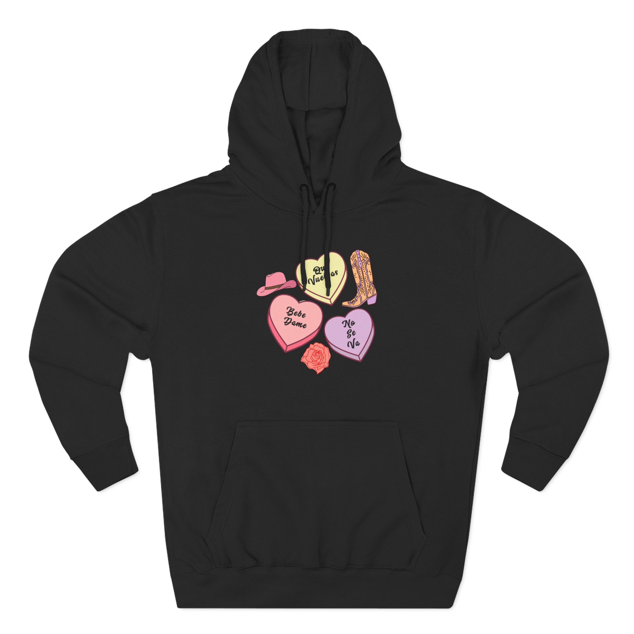Grupo Frontera Cute Fan Three-Panel Fleece Hoodie